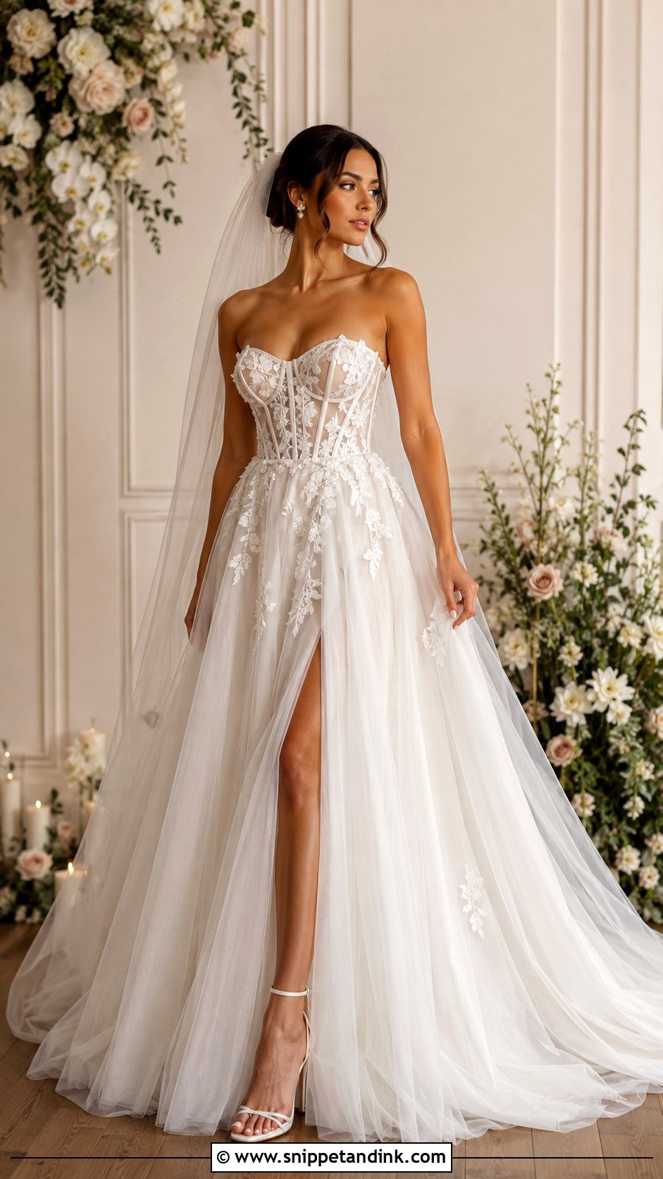 Corset Bodice Wedding Dress - Snippet and Ink - 30 My Dream Wedding Dress Ideas