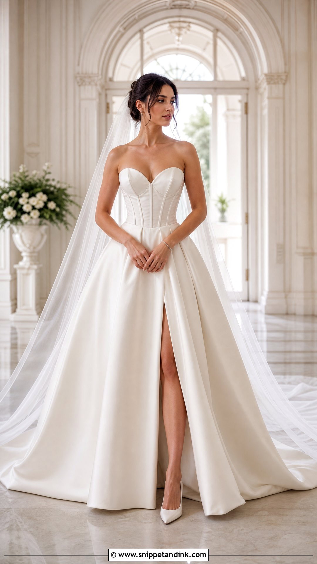 Corset Bodice Wedding Dress - Snippet and Ink - 20 Elegant Wedding Dress Inspo Ideas
