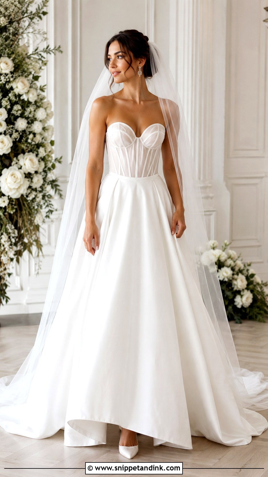Corset Bodice Wedding Dress - Snippet and Ink - 20 Wedding Dress Details Ideas