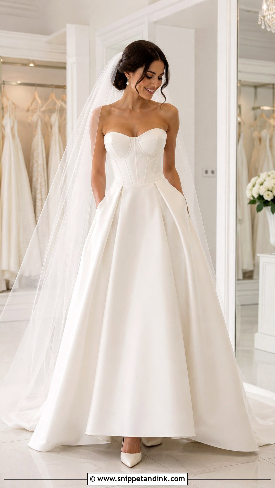 Corset Bodice Wedding Dress - Snippet and Ink - 25 Classic Elegant Wedding Dress Ideas