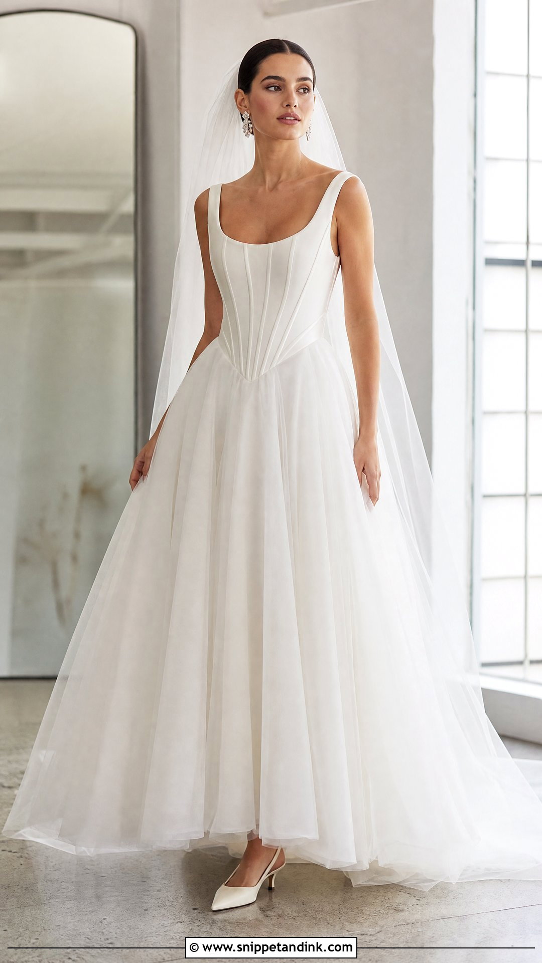 Corset Bodice Wedding Dress - Snippet and Ink - 25 Dreamy Romantic Elegant Wedding Dress Ideas