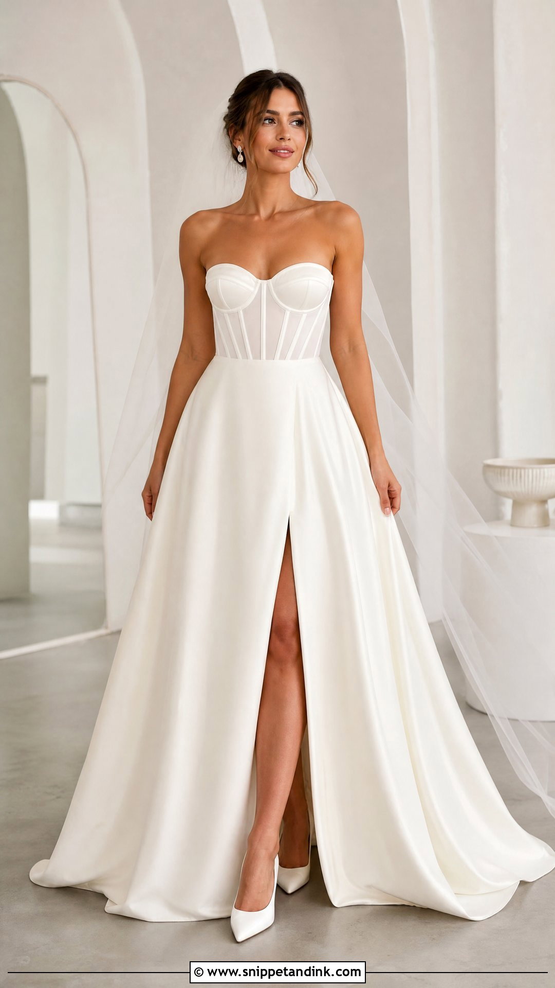 Corset Bodice Wedding Dress - Snippet and Ink - 25 Modern Elegant Wedding Dress Ideas