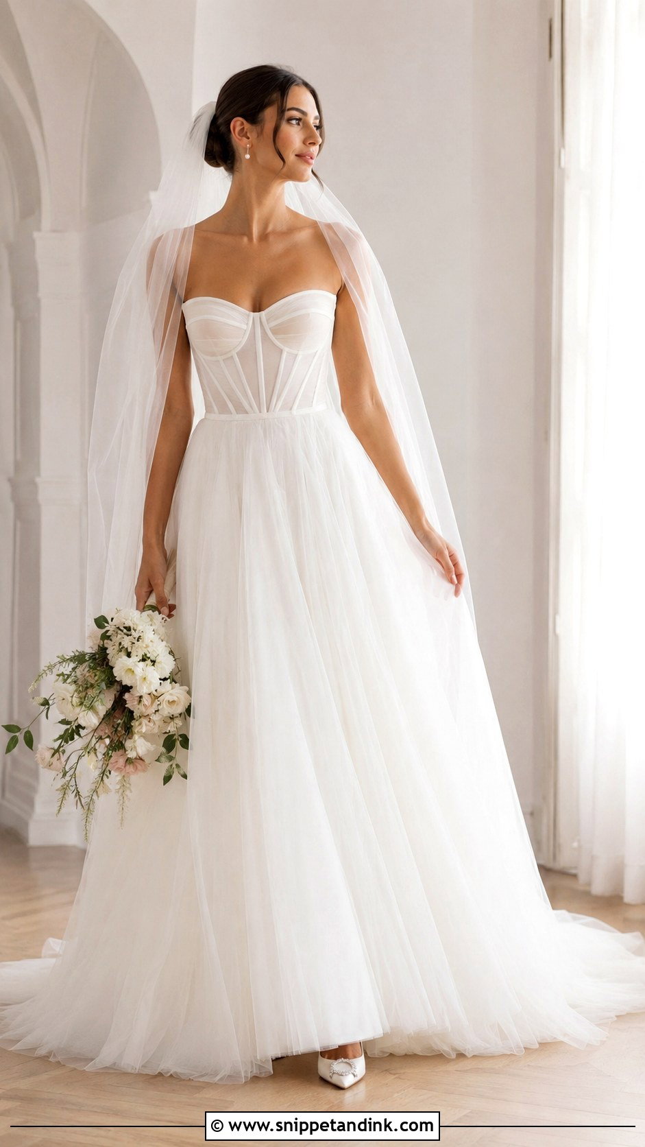 Corset Bodice Wedding Dress - Snippet and Ink - 25 Perfect Wedding Dress Ideas