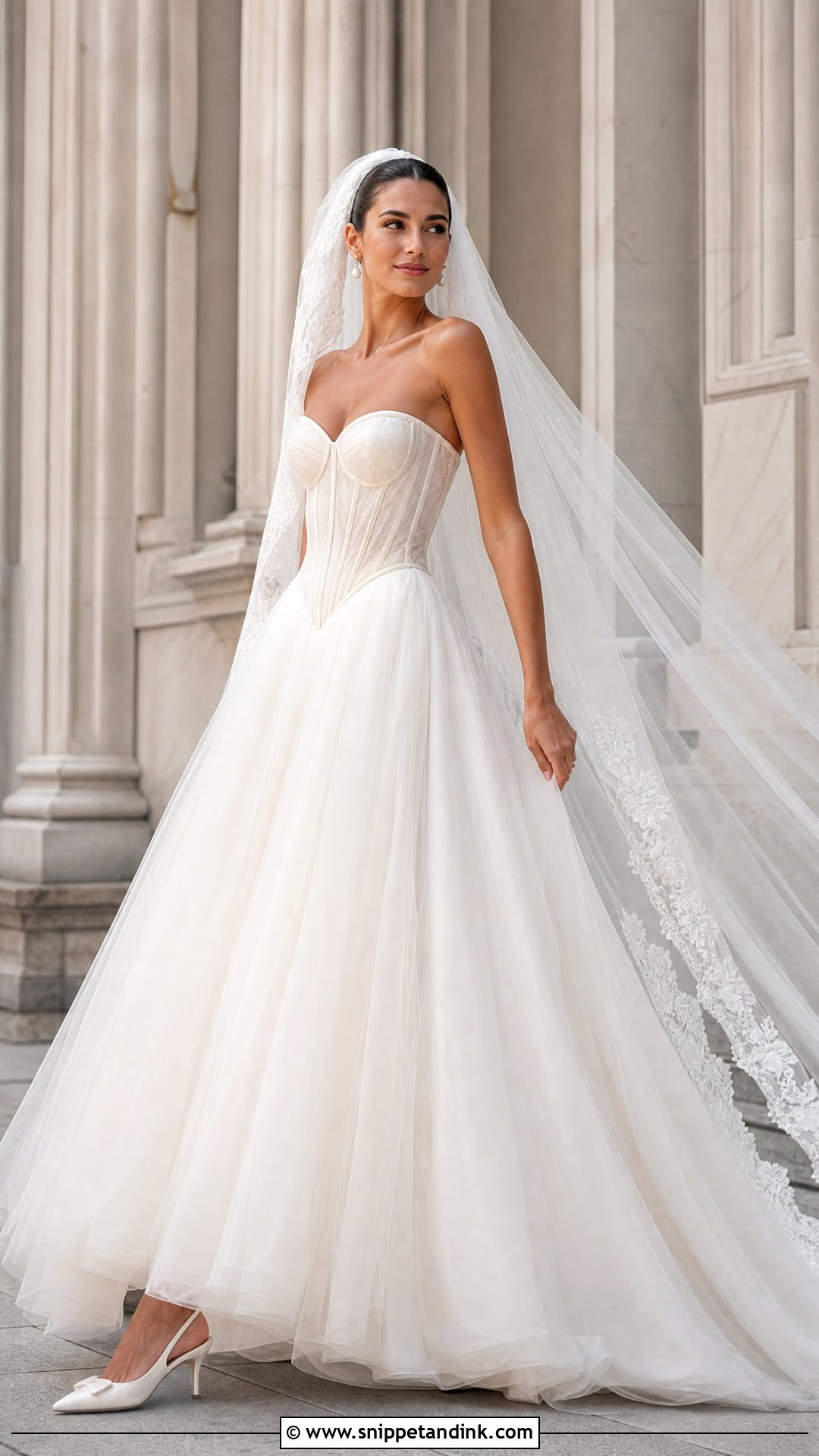 Corset Bodice Wedding Dress - Snippet and Ink - 25 Regal Wedding Dress Ideas