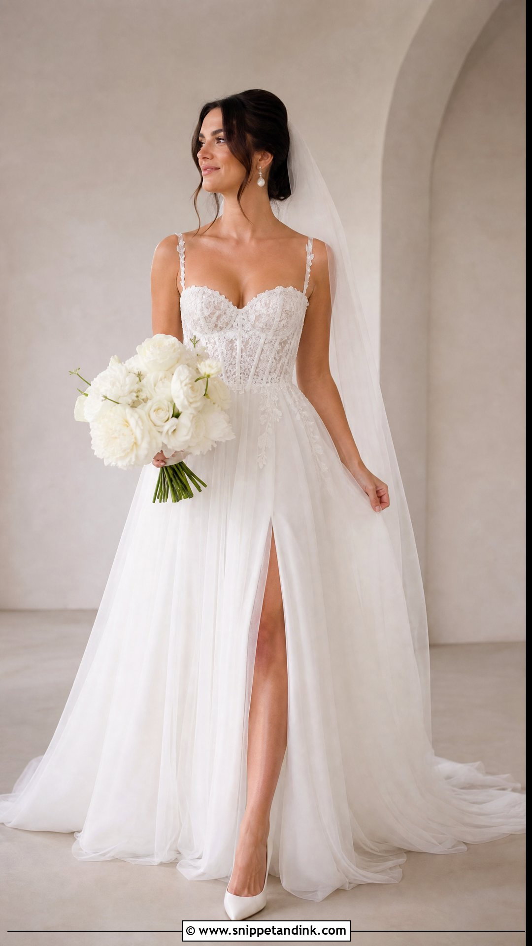Corset Bodice Wedding Dress - Snippet and Ink - 25 Romantic Classy Elegant Wedding Dress Ideas