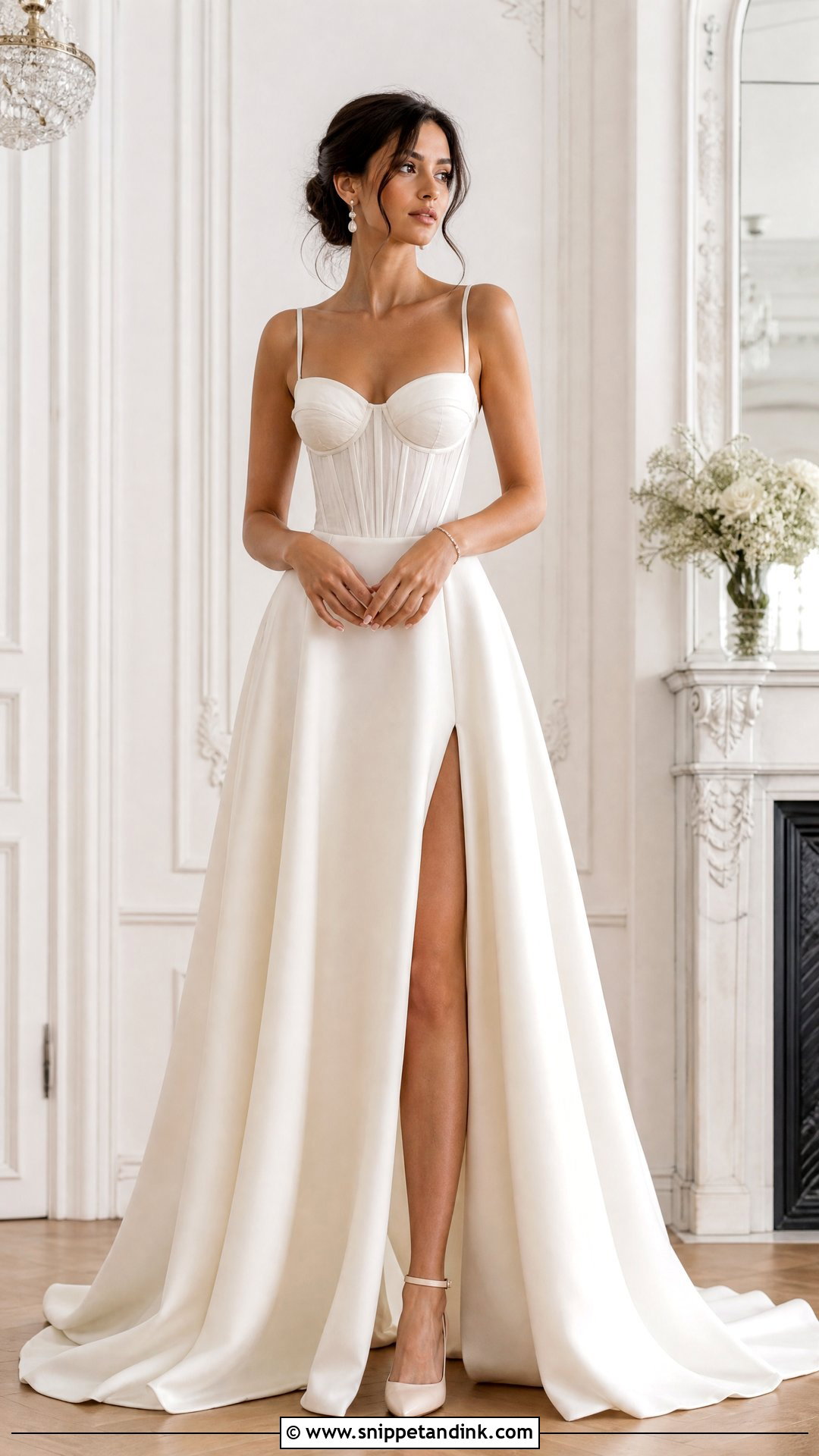 Corset Bodice Wedding Dress - Snippet and Ink - 25 Sophisticated Wedding Dress Ideas