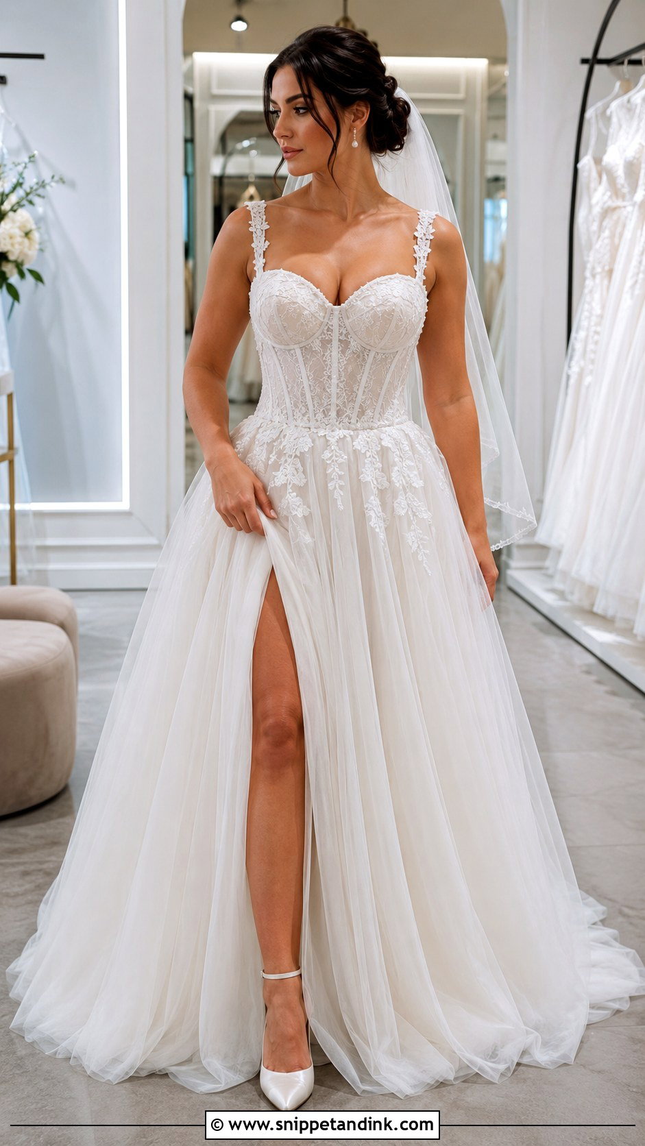 Corset Bodice Wedding Dress - Snippet and Ink - 25 Wedding Dress for Big Bust Ideas