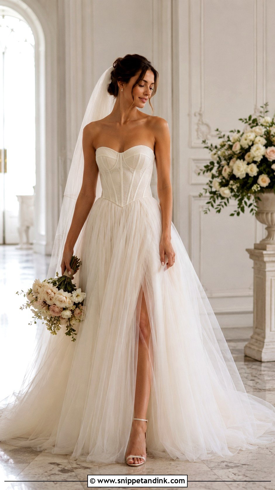 Corset Bodice Wedding Dress - Snippet and Ink - 25 Wedding Dress for Bride Ideas