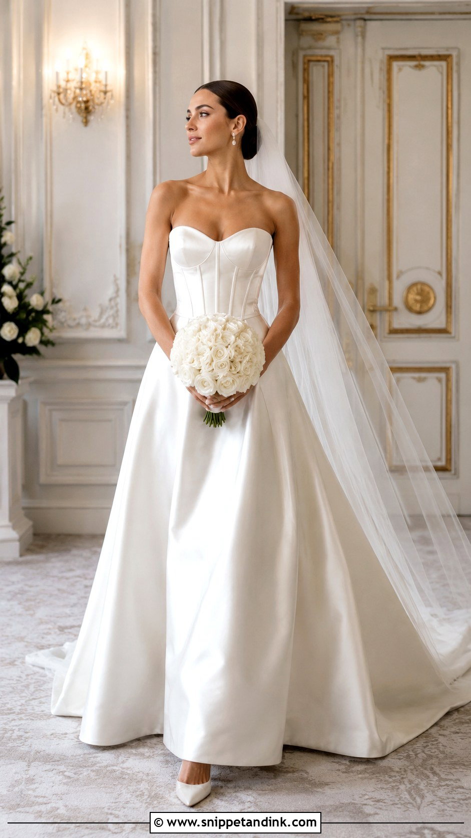 Corset Bodice Wedding Dress - Snippet and Ink - 20 Classy Sophisticated Bride Wedding Dress Ideas