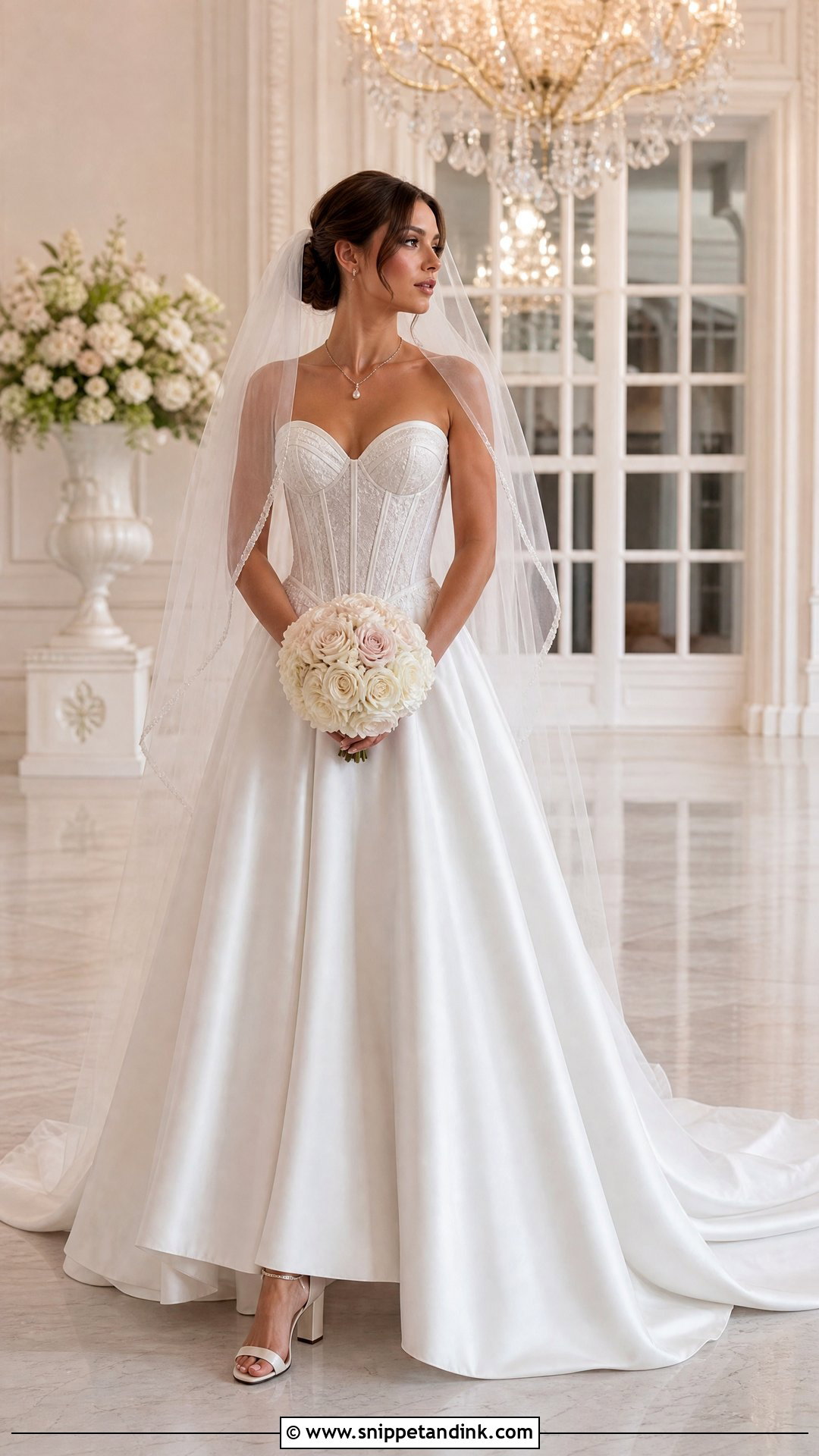 Corset Bodice Wedding Dress - Snippet and Ink - 20 Said Yes to the Dress Ideas