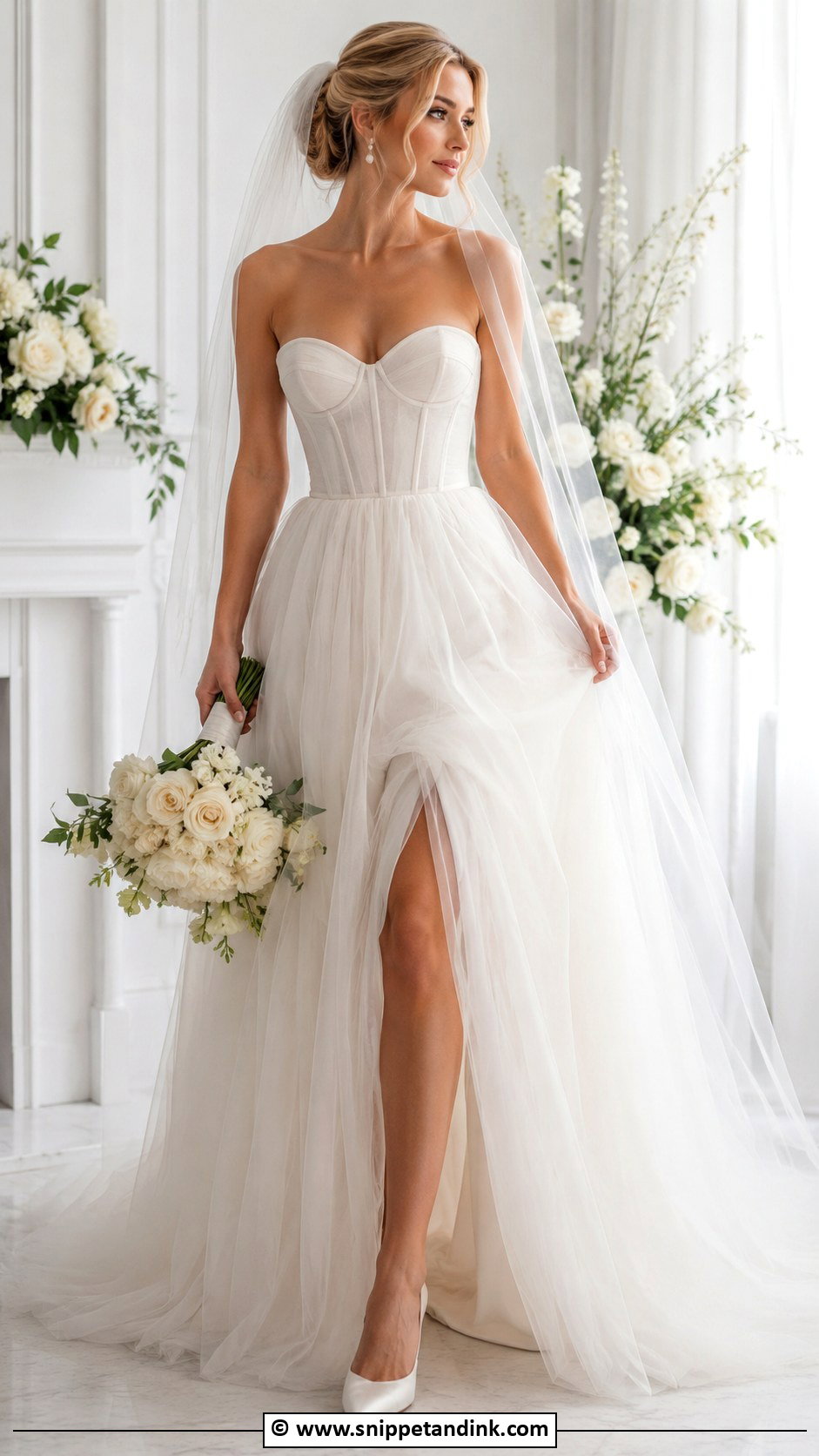 Corset Bodice Wedding Dress - Snippet and Ink - 30 Wedding Dress 2024 Ideas