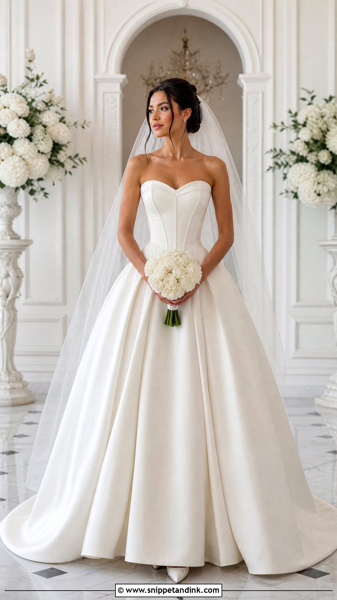Corset Bodice Wedding Dress - Snippet and Ink - 20 Wedding Dress Gallery Ideas