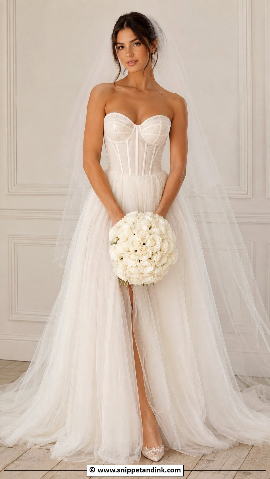 Corset Bodice Wedding Dress - Snippet and Ink - 30 Wedding Dress Inspo Ideas