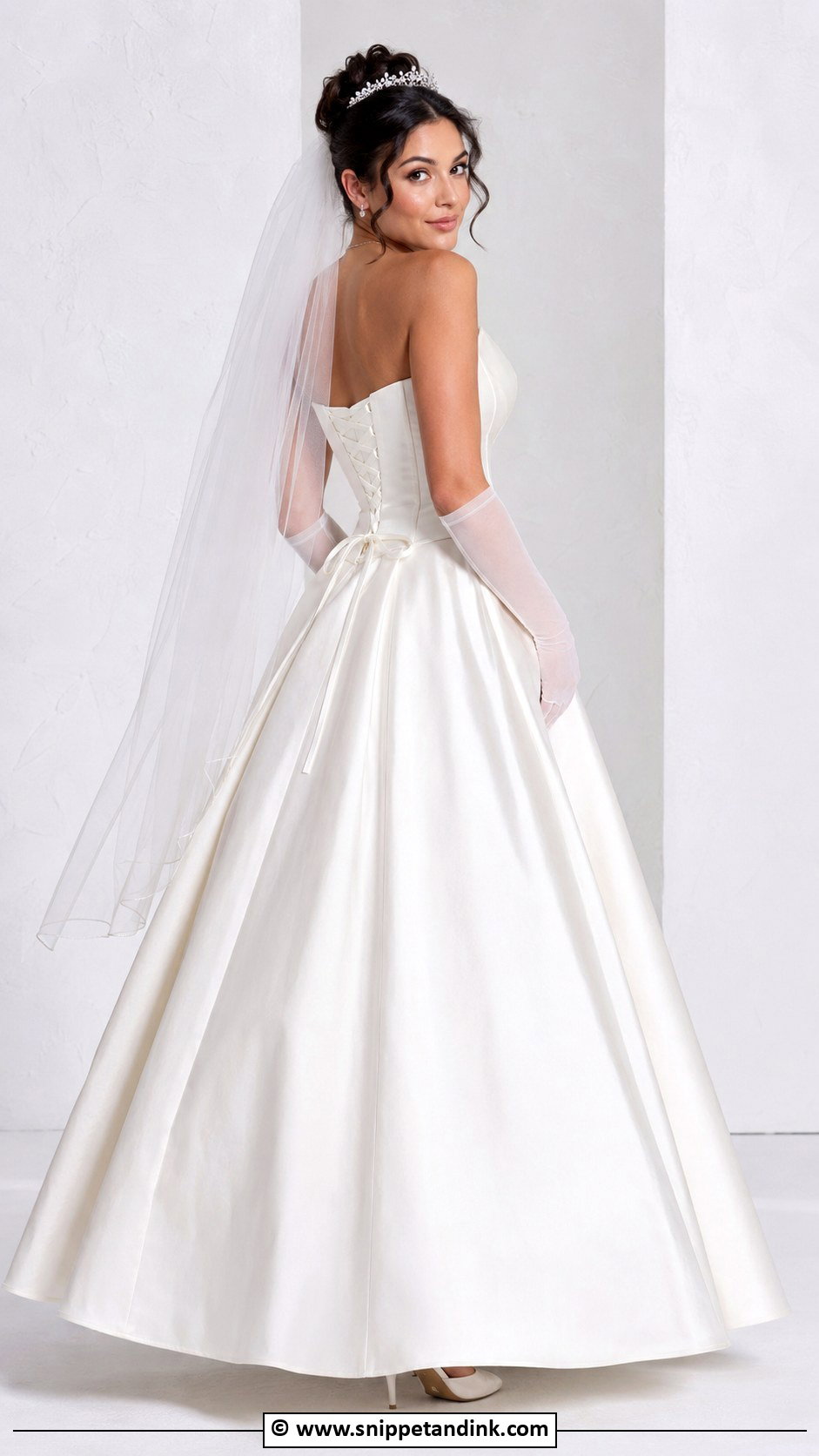 Corset Bodice Wedding Dress - Snippet and Ink - 30 2000s Wedding Dress Ideas
