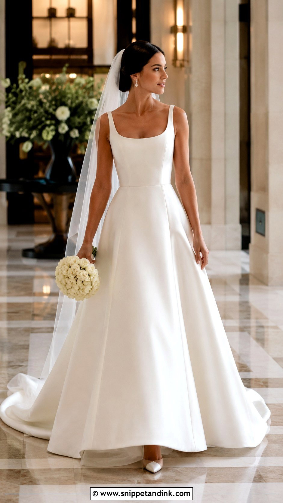 Corset Bodice Wedding Gown - Snippet and Ink - 20 Modern Minimalist Wedding Gown Ideas