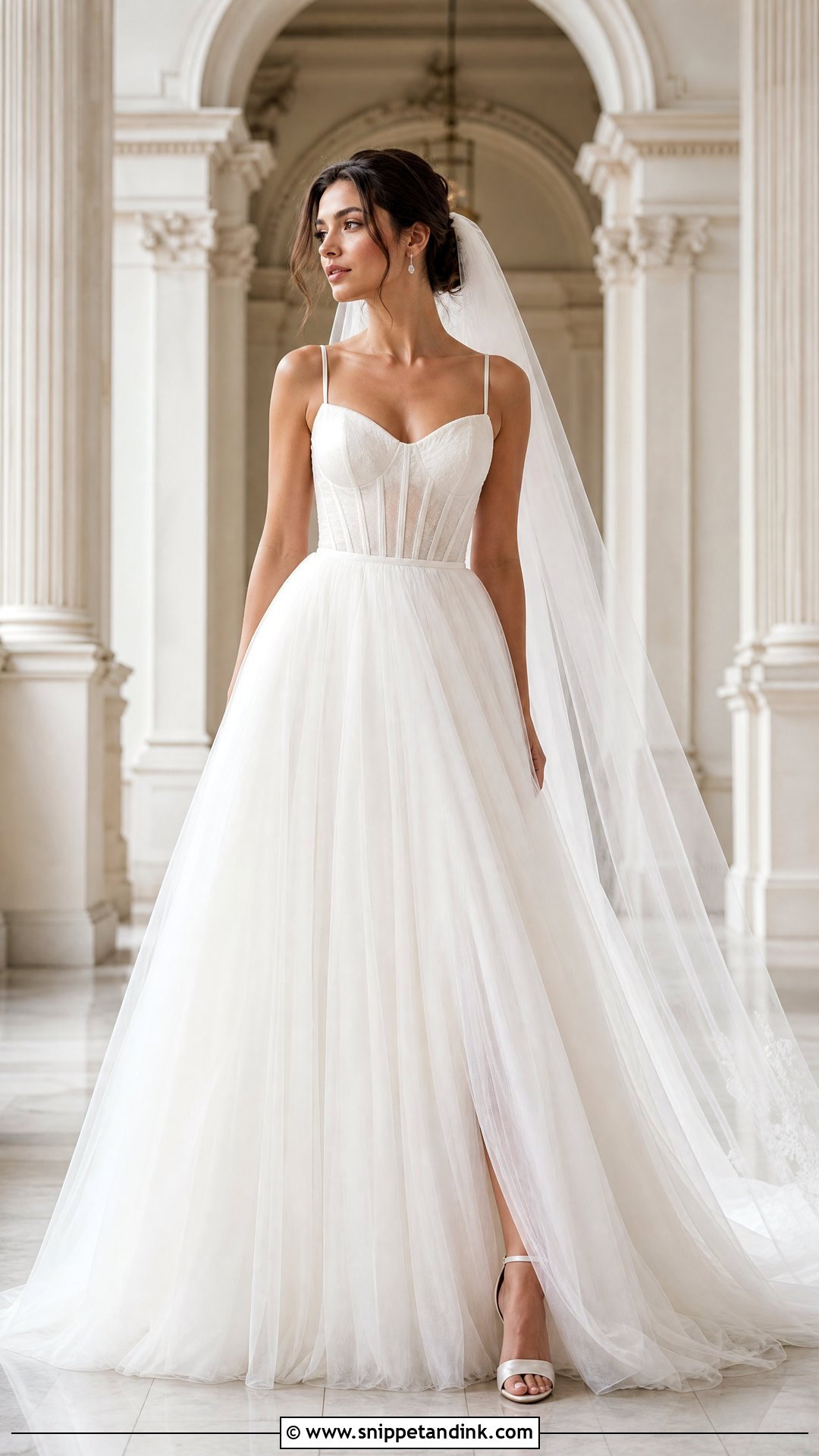 Corset Bodice Wedding Gown - Snippet and Ink - 25 Dream Wedding Gown Ideas