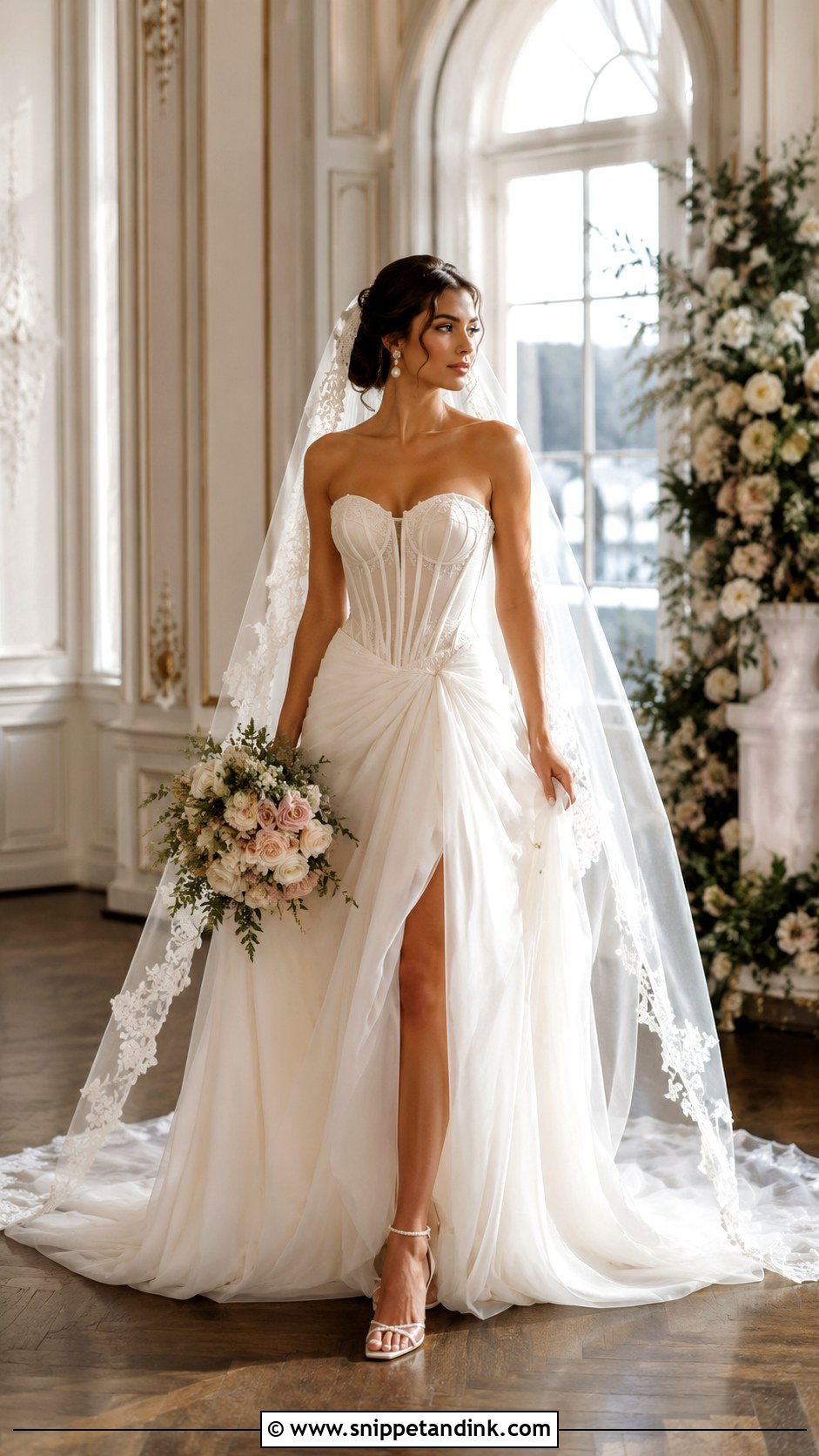 Corset Bridal Dress - Snippet and Ink - 25 Elegant Bridal Dress Ideas