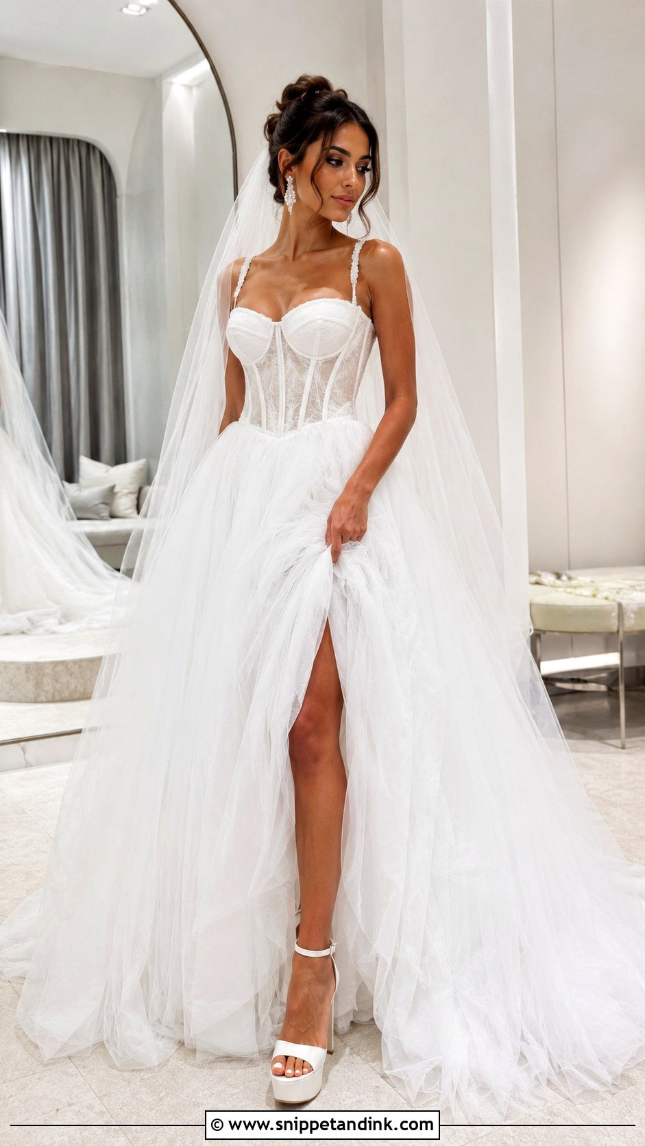Corset Bridal Frock Gown - Snippet and Ink - 20 Bridal Frocks Gowns