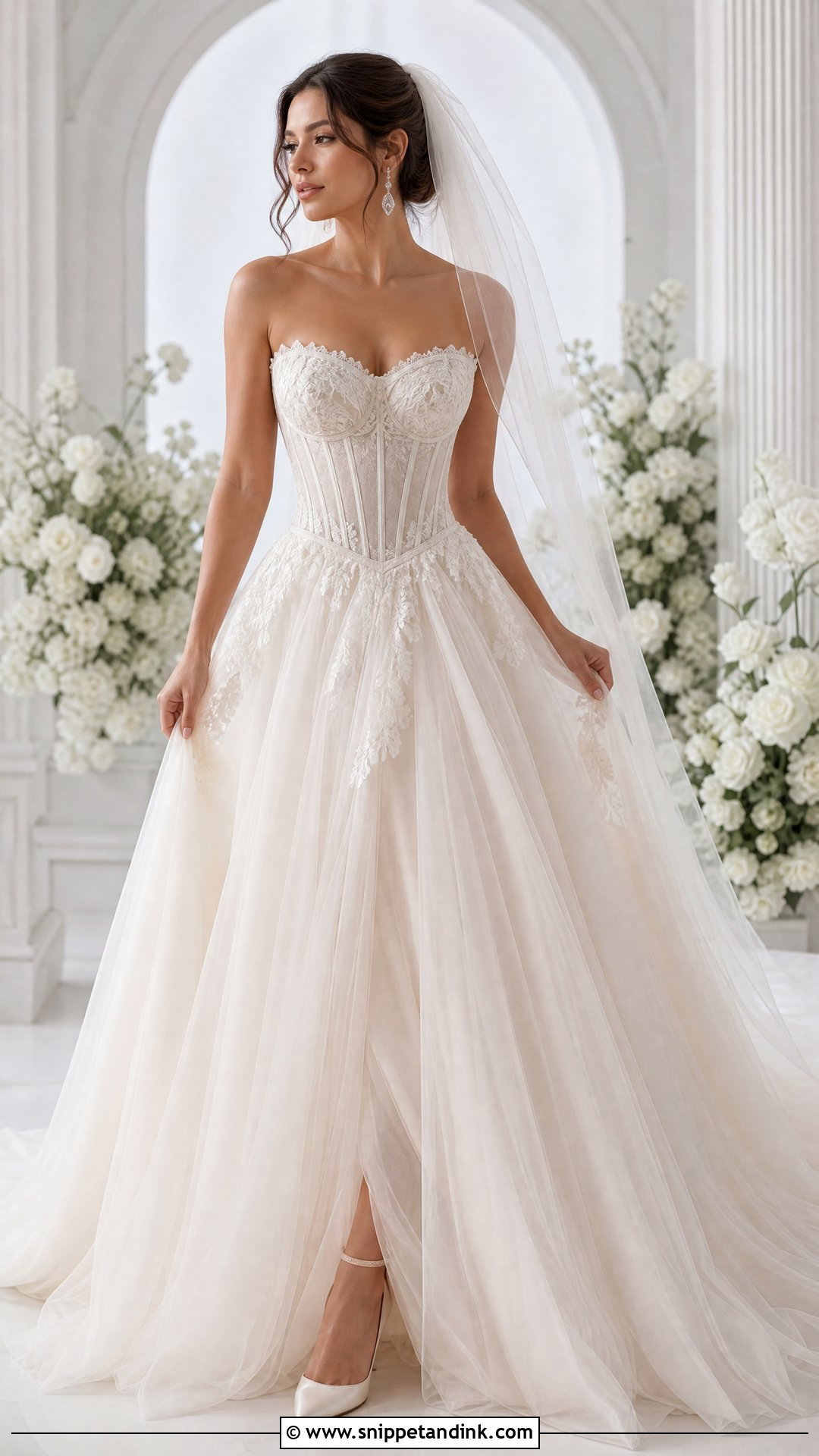 Corset Bridal Wedding Dress - Snippet and Ink - 25 Bridal Wedding Dresses