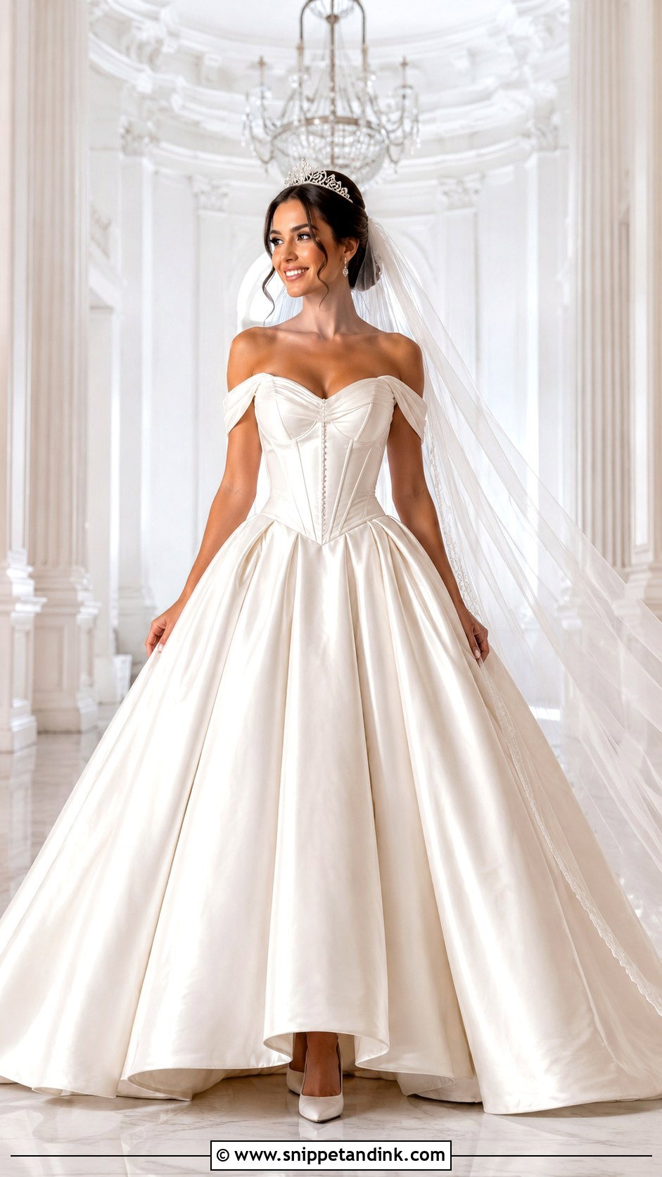 Corset Cinderella Wedding Dress - Snippet and Ink - 20 Cinderella Dress Wedding Ideas