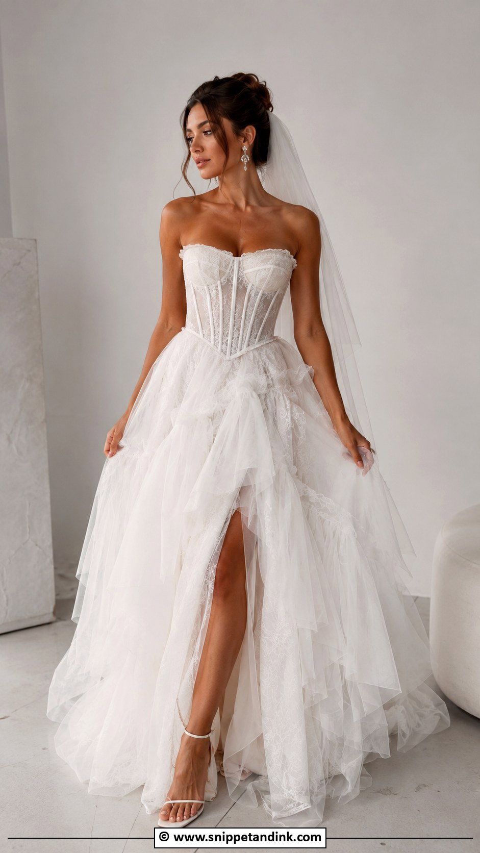 Corset Designer Wedding Dress - Snippet and Ink - 30 Designer Wedding Dresses