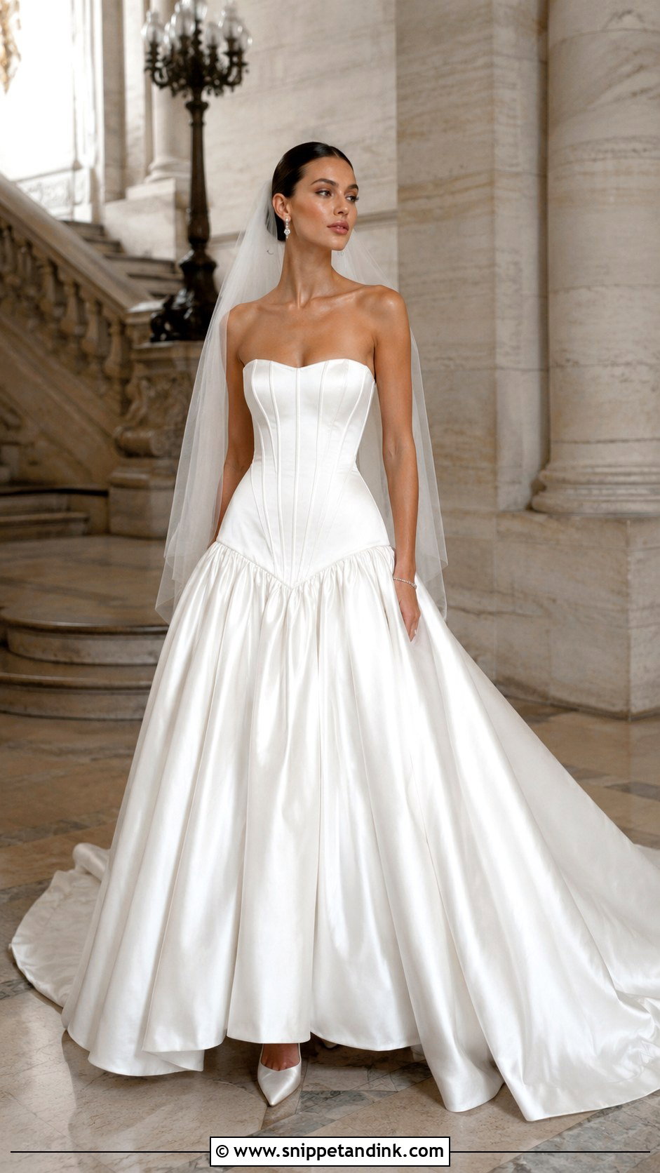 Corset Drop Waist Wedding Dress - Snippet and Ink - 25 Weird Wedding Dress Ideas
