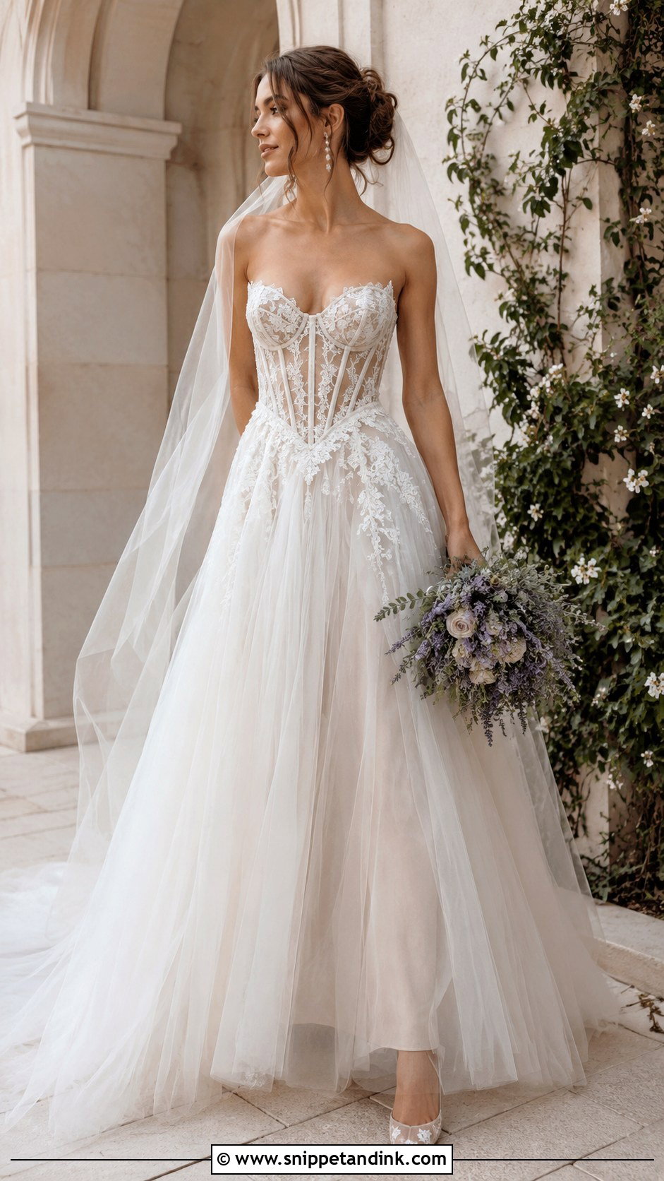 Corset Fairy Wedding Dress - Snippet and Ink - 20 Fairy Style Wedding Dresses