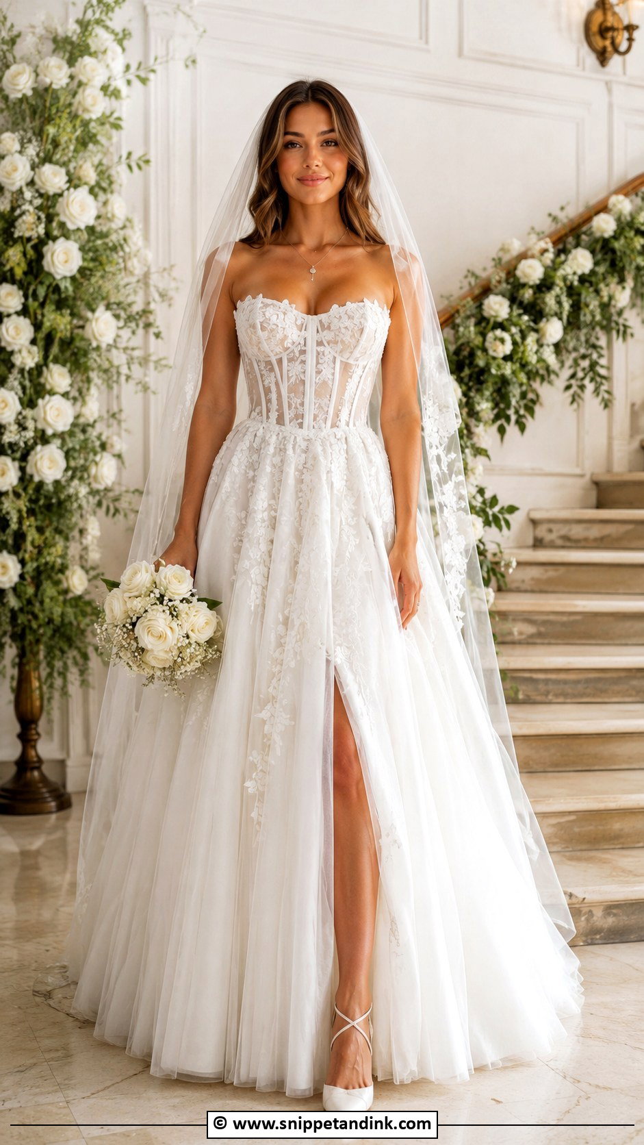 Corset Fairytale Wedding Dress - Snippet and Ink - 30 Fairytale Wedding Dress Ideas