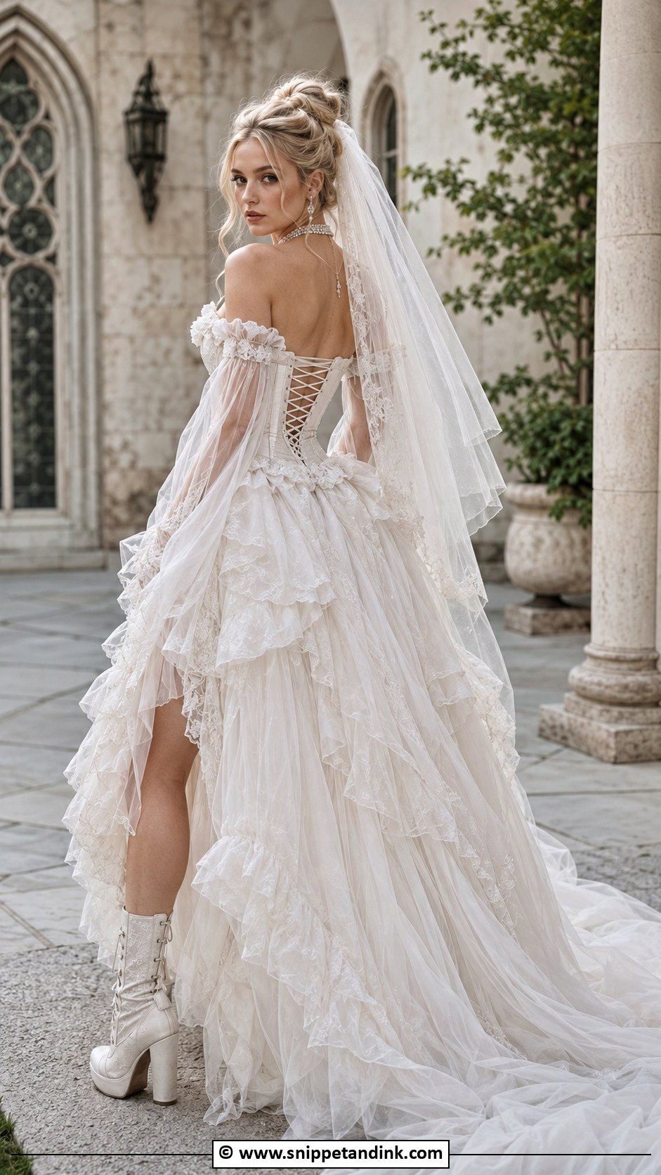 Corset Fantasy Wedding Dress - Snippet and Ink - 30 Fantasy Wedding Dress Ideas