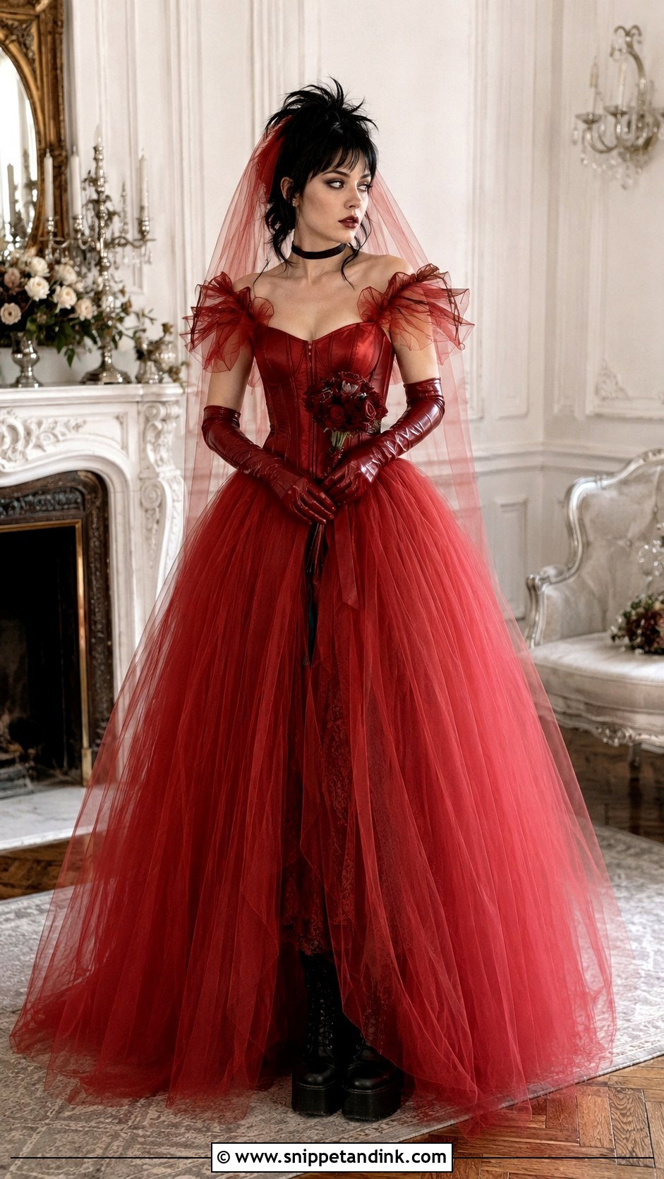 Corset Lydia Deetz Wedding Dress - Snippet and Ink - 20 Lydia Deetz Wedding Dress Ideas
