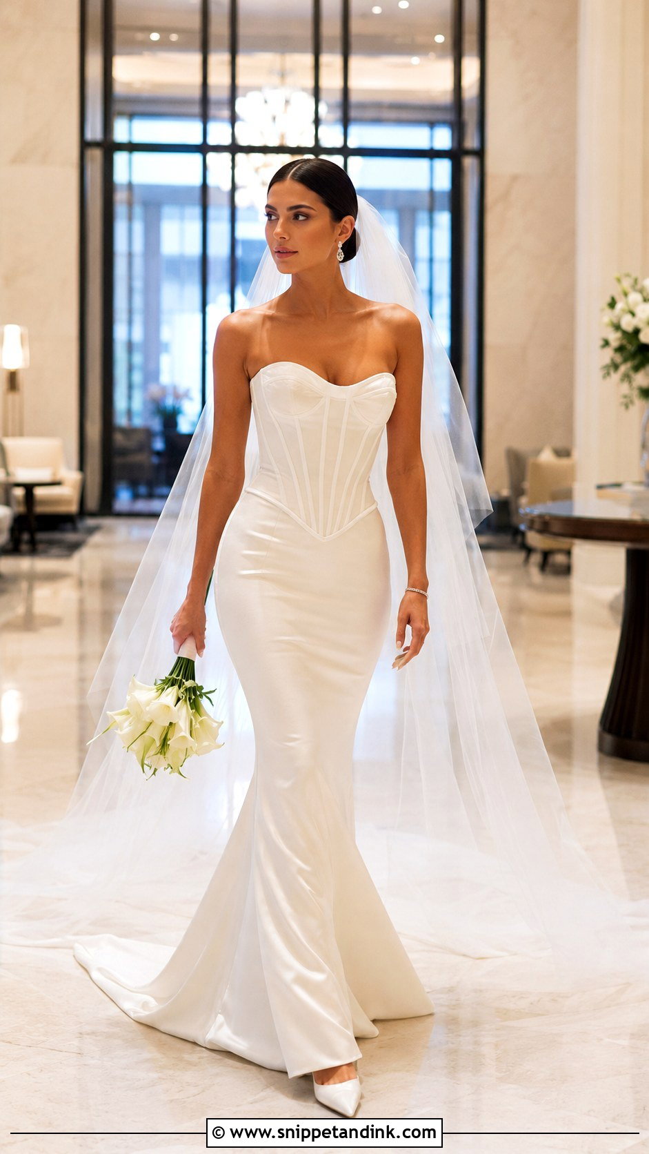 Corset Mermaid Bridal Gown - Snippet and Ink - 20 Mermaid Bridal Gowns