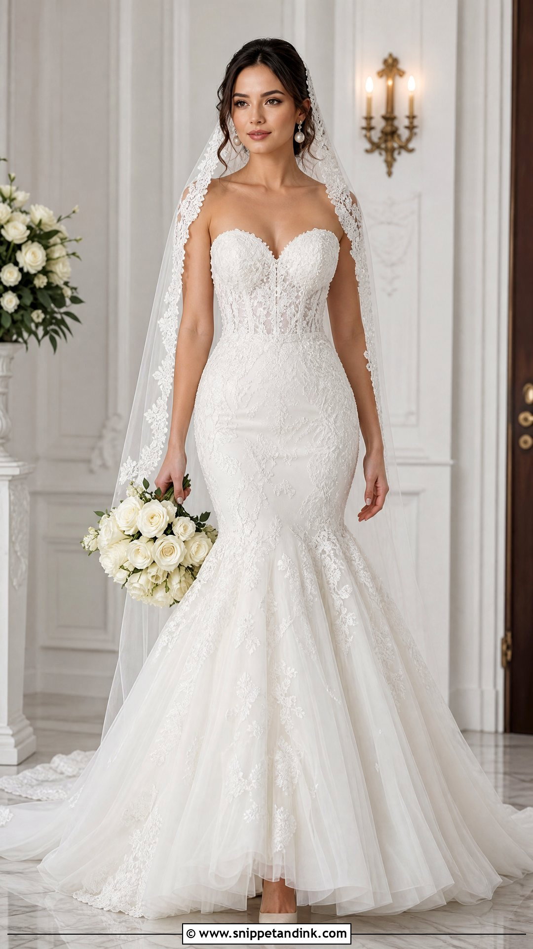 Corset Mermaid Wedding Dress - Snippet and Ink - 20 Dreamy Wedding Dress Mermaid Ideas
