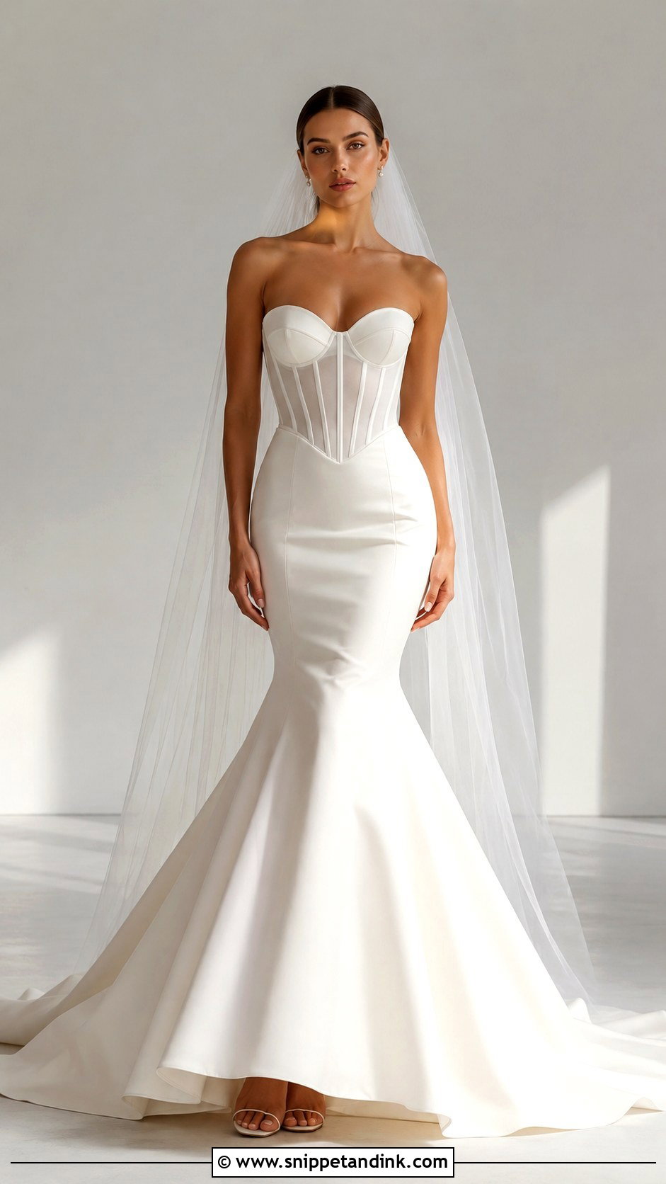 Corset Mermaid Wedding Dress - Snippet and Ink - 25 Mermaid Style Wedding Dress Ideas