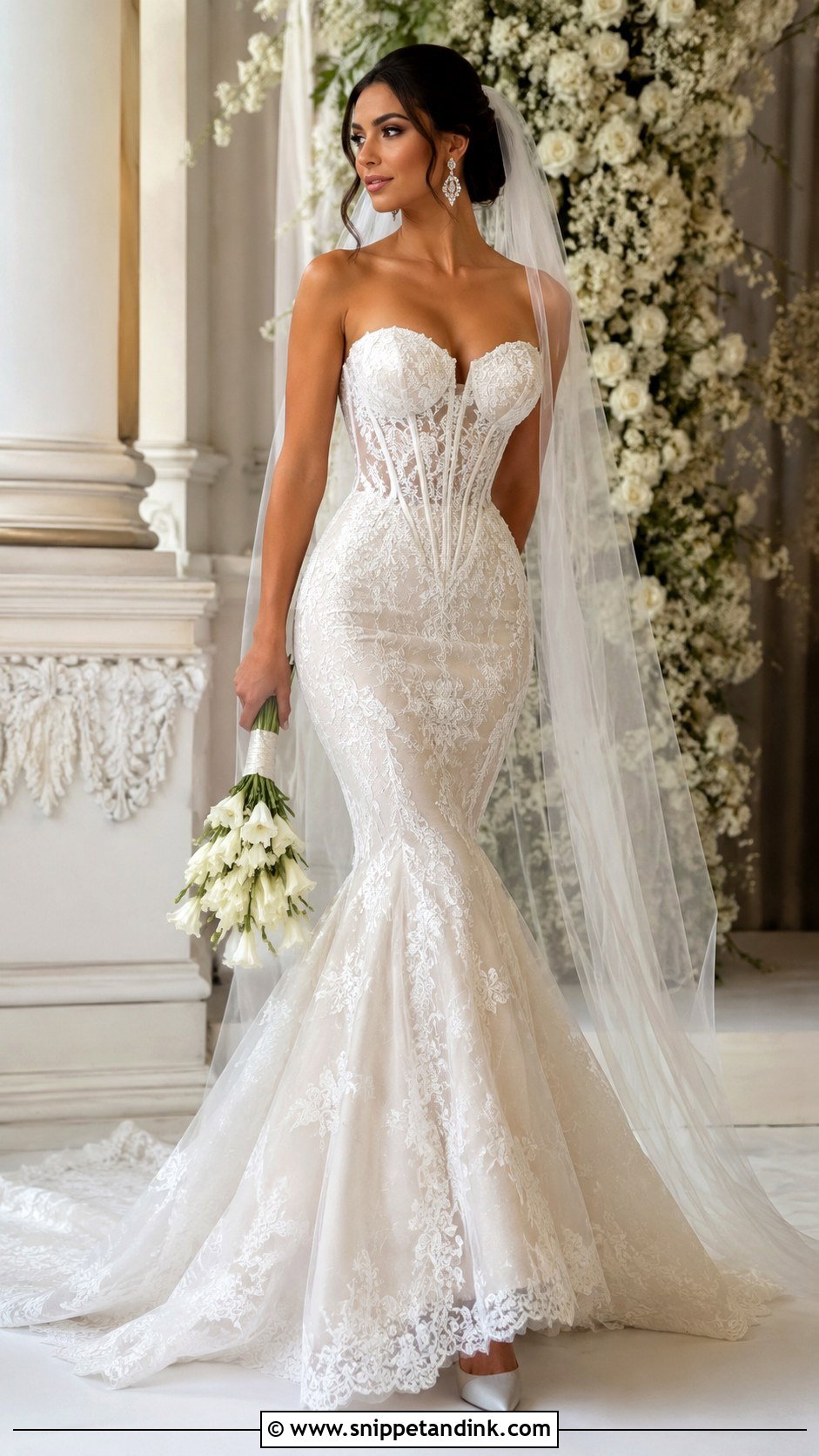 Corset Mermaid Wedding Dress - Snippet and Ink - 20 Bridal Frocks Gowns Wedding Dresses