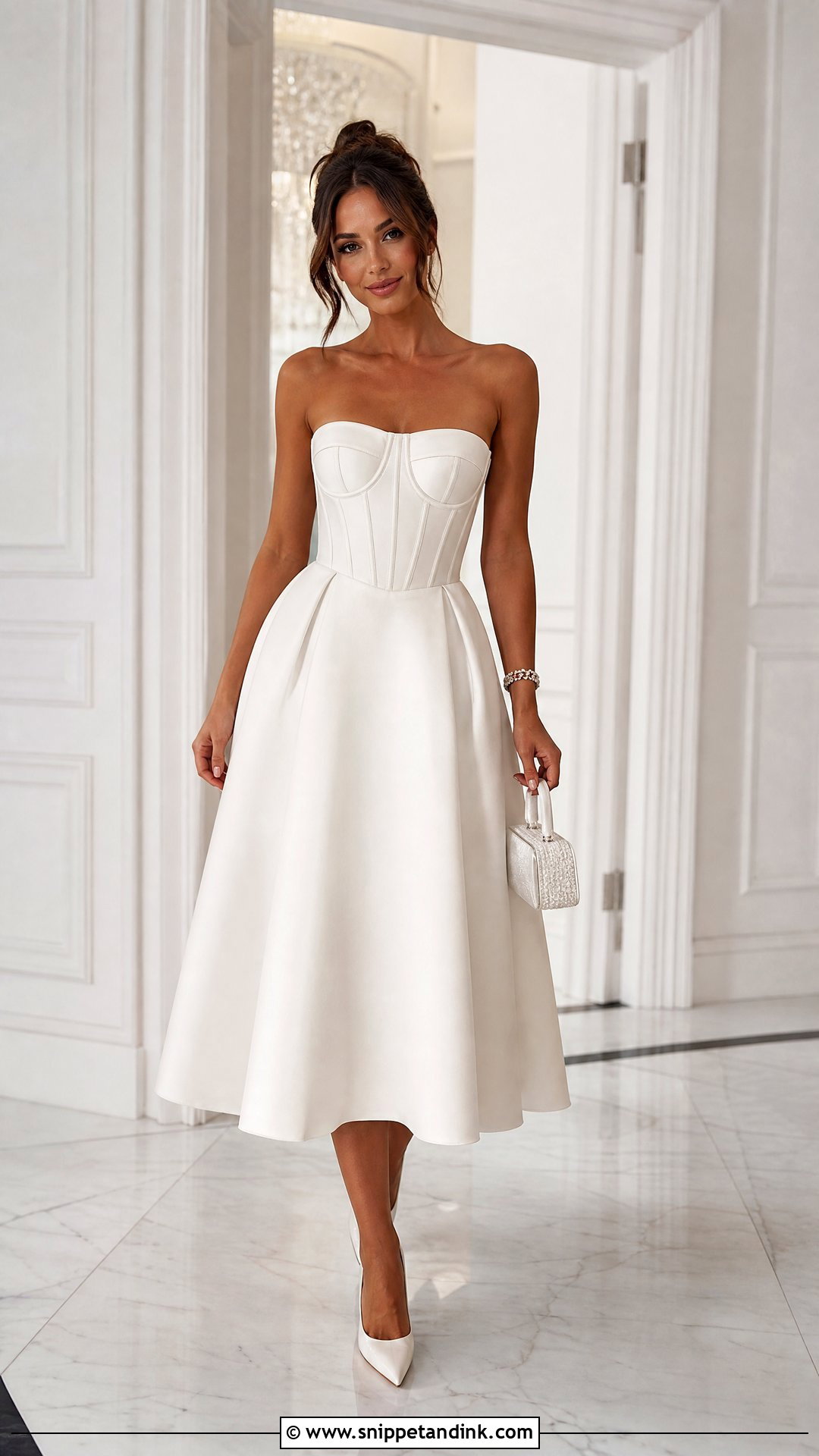 Corset Mini Wedding After Party Dress - Snippet and Ink - 25 Wedding After Party Dress for Bride Ideas