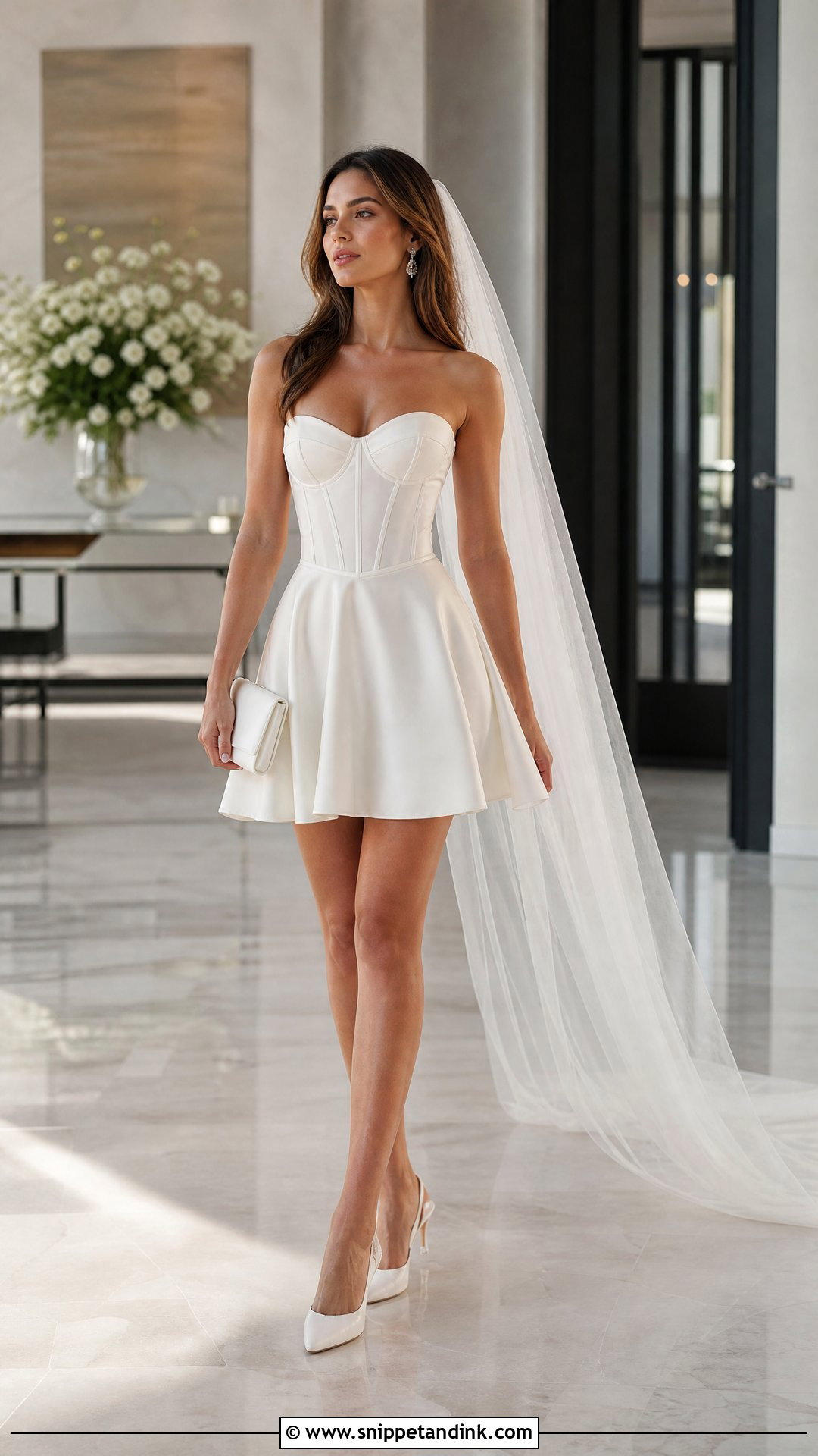 Corset Mini Wedding Dress - Snippet and Ink - 20 Simple Mini Wedding Dress Ideas