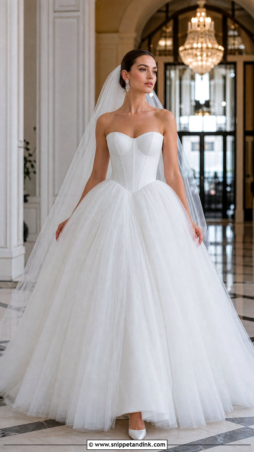 Corset Poofy Wedding Dress - Snippet and Ink - 25 Poofy Wedding Dresses