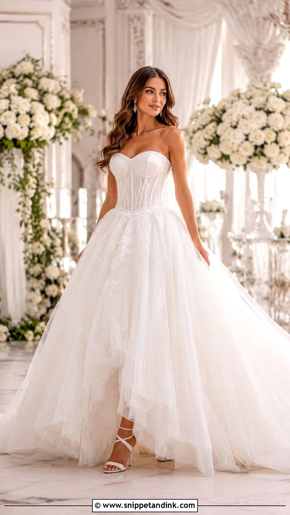 Corset Poofy Wedding Dress - Snippet and Ink - 30 Poofy Wedding Dress Ideas