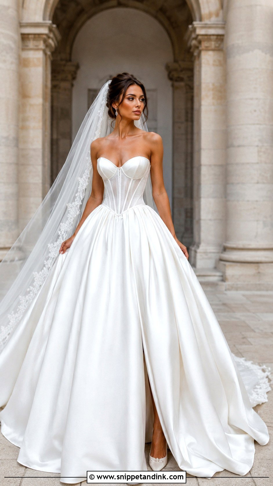 Corset Princess Ball Gown Wedding Dress - Snippet and Ink - 25 Princess Wedding Dresses Ball Gown