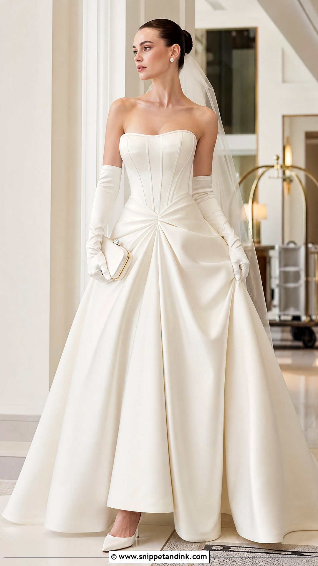 Corset Princess Cut Wedding Dress - Snippet and Ink - 20 Princess Cut Wedding Dress Ideas
