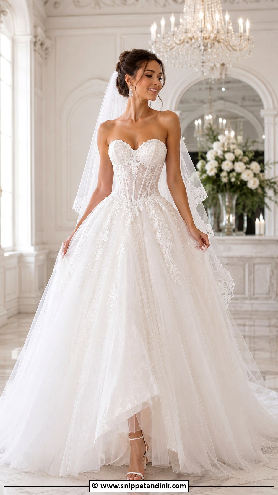 Corset Princess Wedding Dress - Snippet and Ink - 35 Princess Wedding Dress Ideas