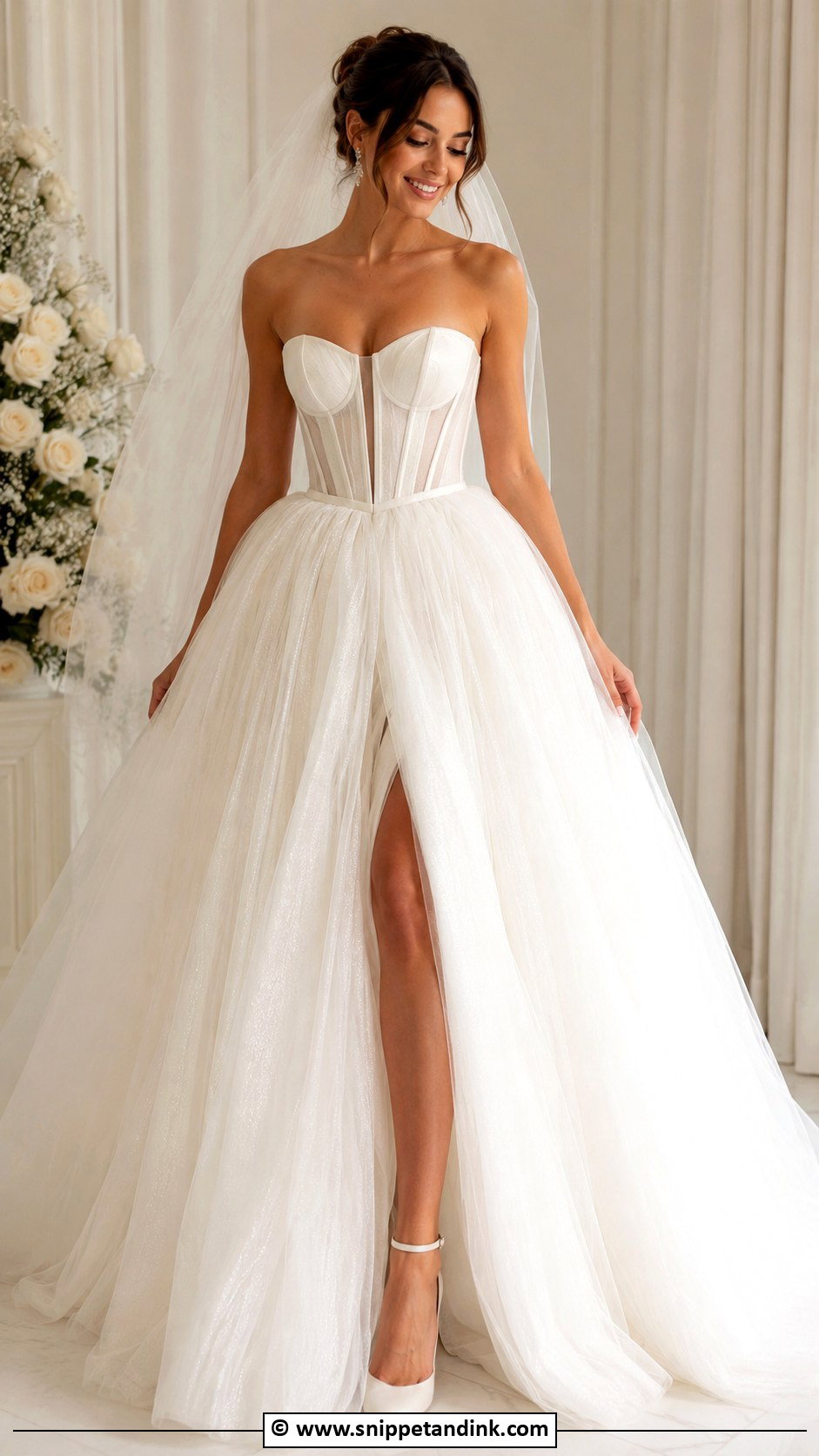 Corset Princess Wedding Dress - Snippet and Ink - 35 Princess Wedding Dresses