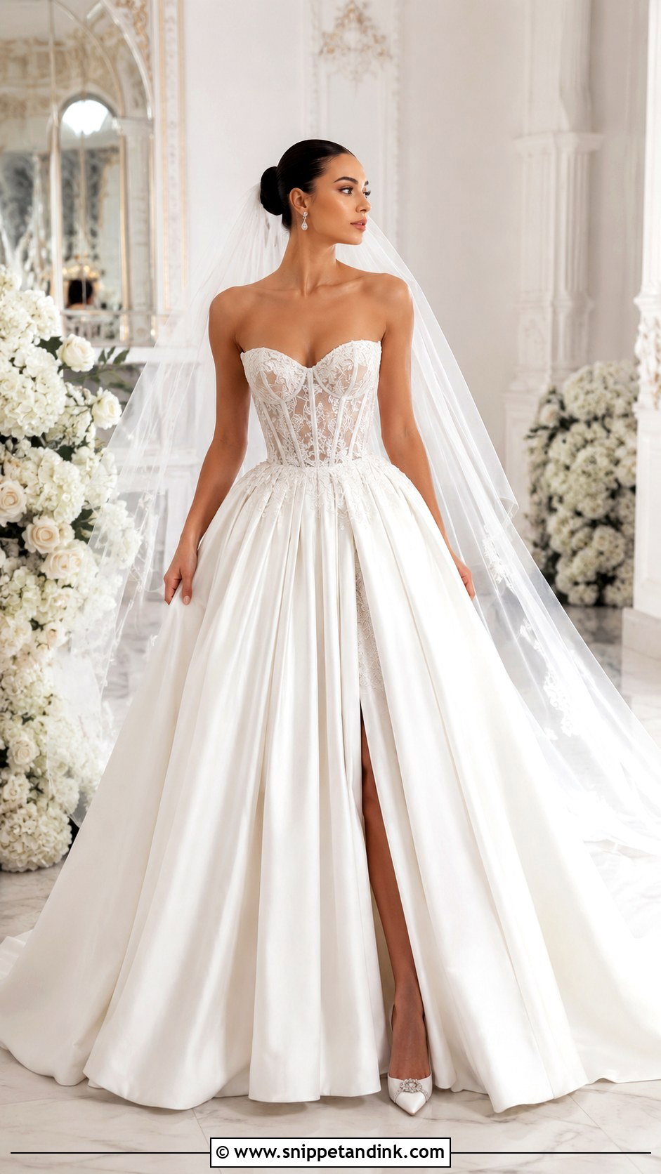 Corset Princess Wedding Dress - Snippet and Ink - 25 Dream Princesses Wedding Dresses