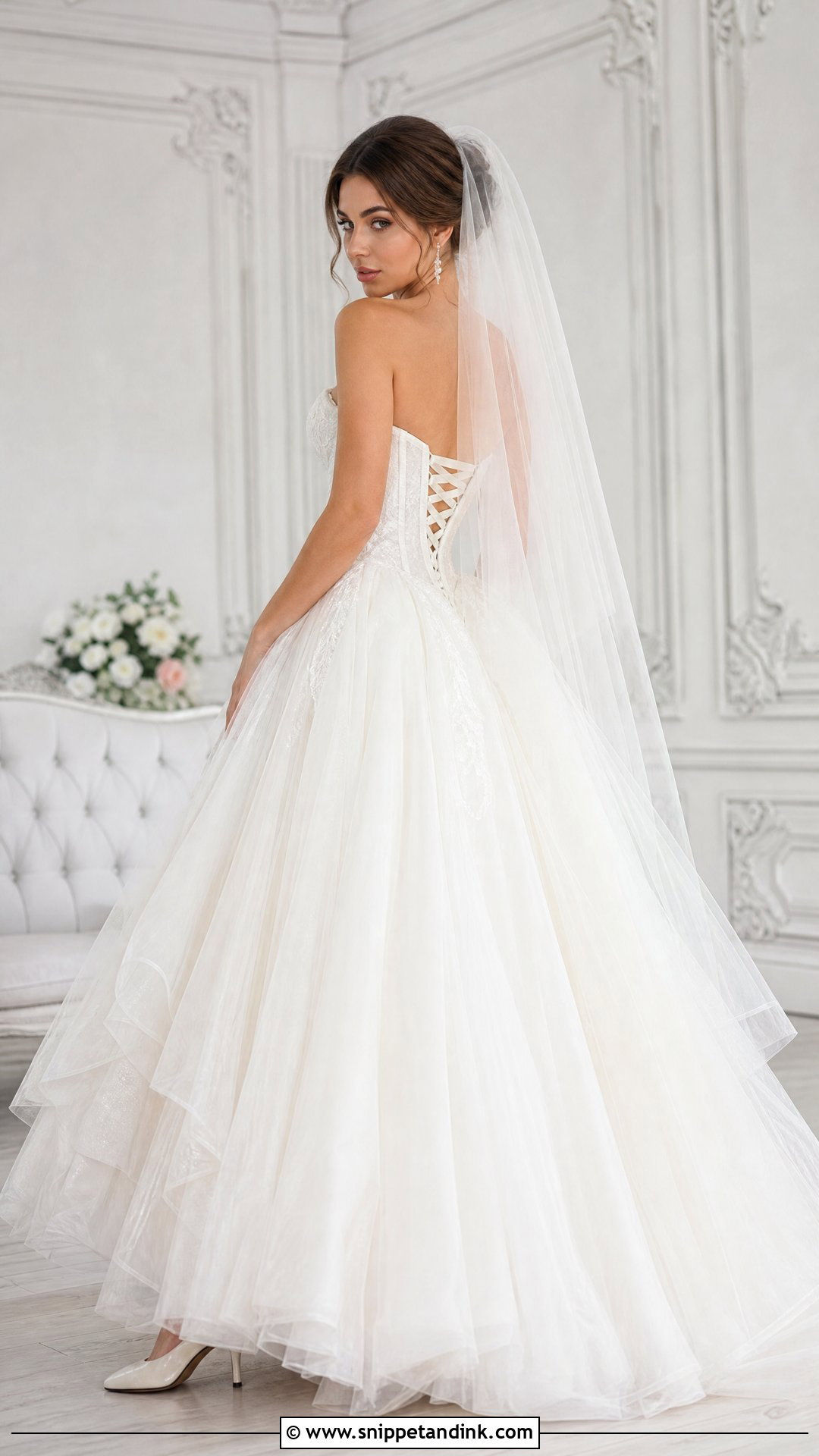 Corset Princess Wedding Dress - Snippet and Ink - 25 Princess Style Wedding Dresses