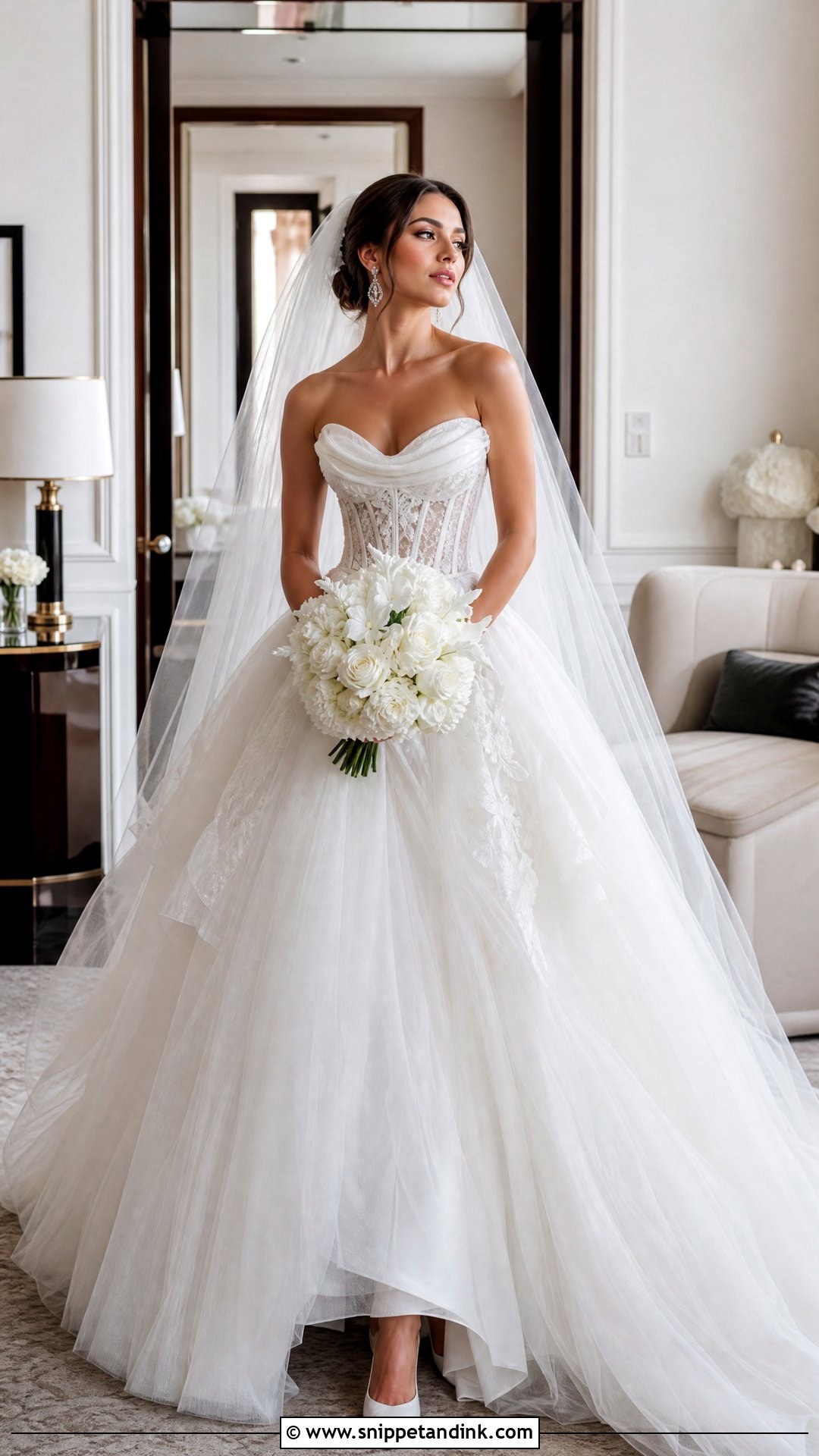 Corset Princess Wedding Dress - Snippet and Ink - 20 Princess Elegant Wedding Dresses