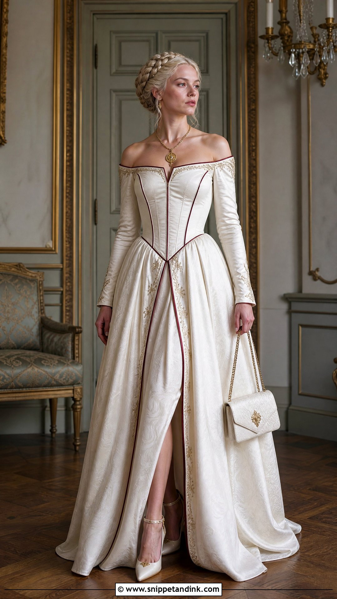 Corset Rhaenyra Wedding Dress - Snippet and Ink - 20 Rhaenyra Wedding Dress Ideas
