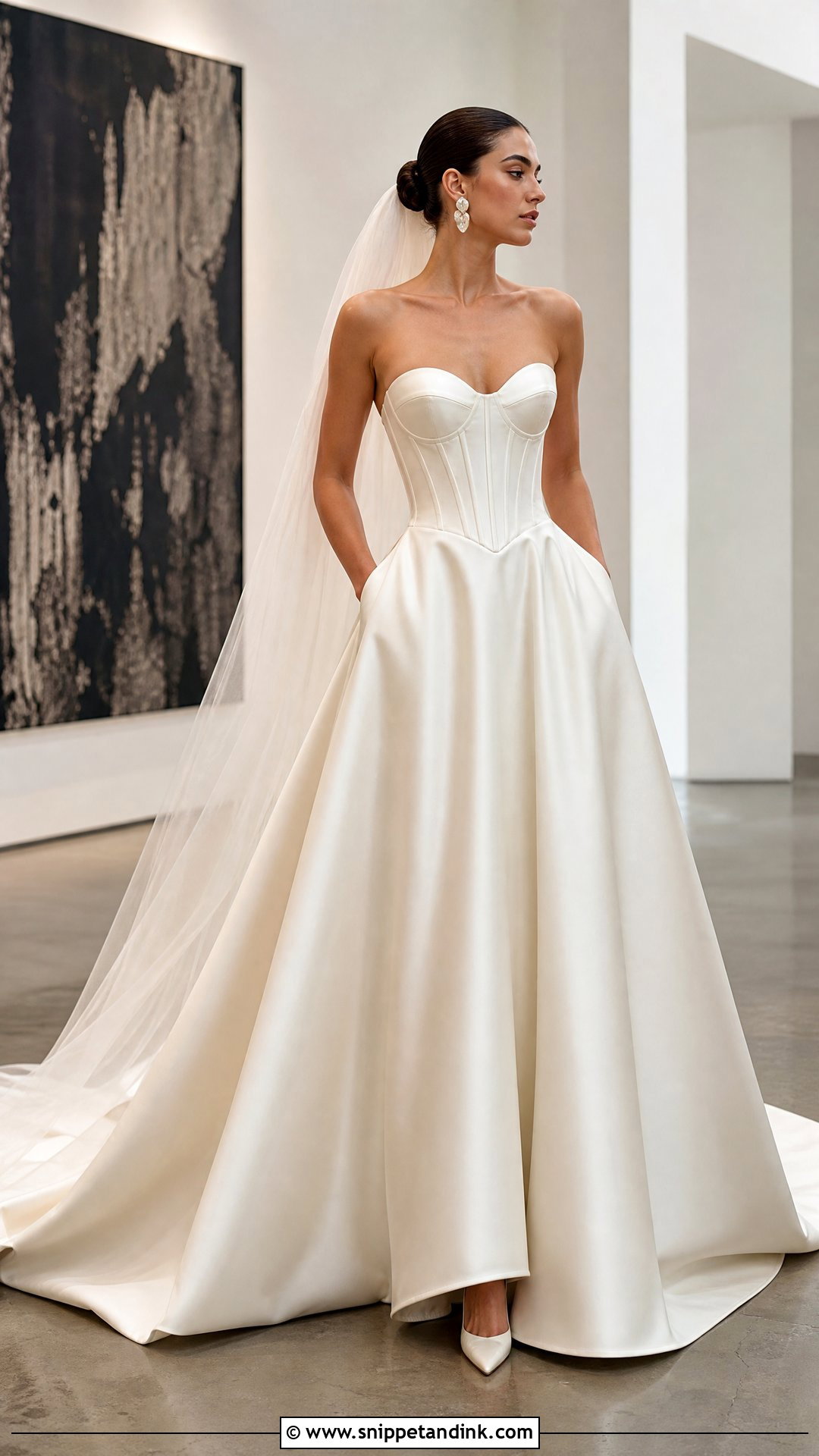 Corset Sweetheart Wedding Dress - Snippet and Ink - 20 Sweetheart Neck Wedding Dress Ideas