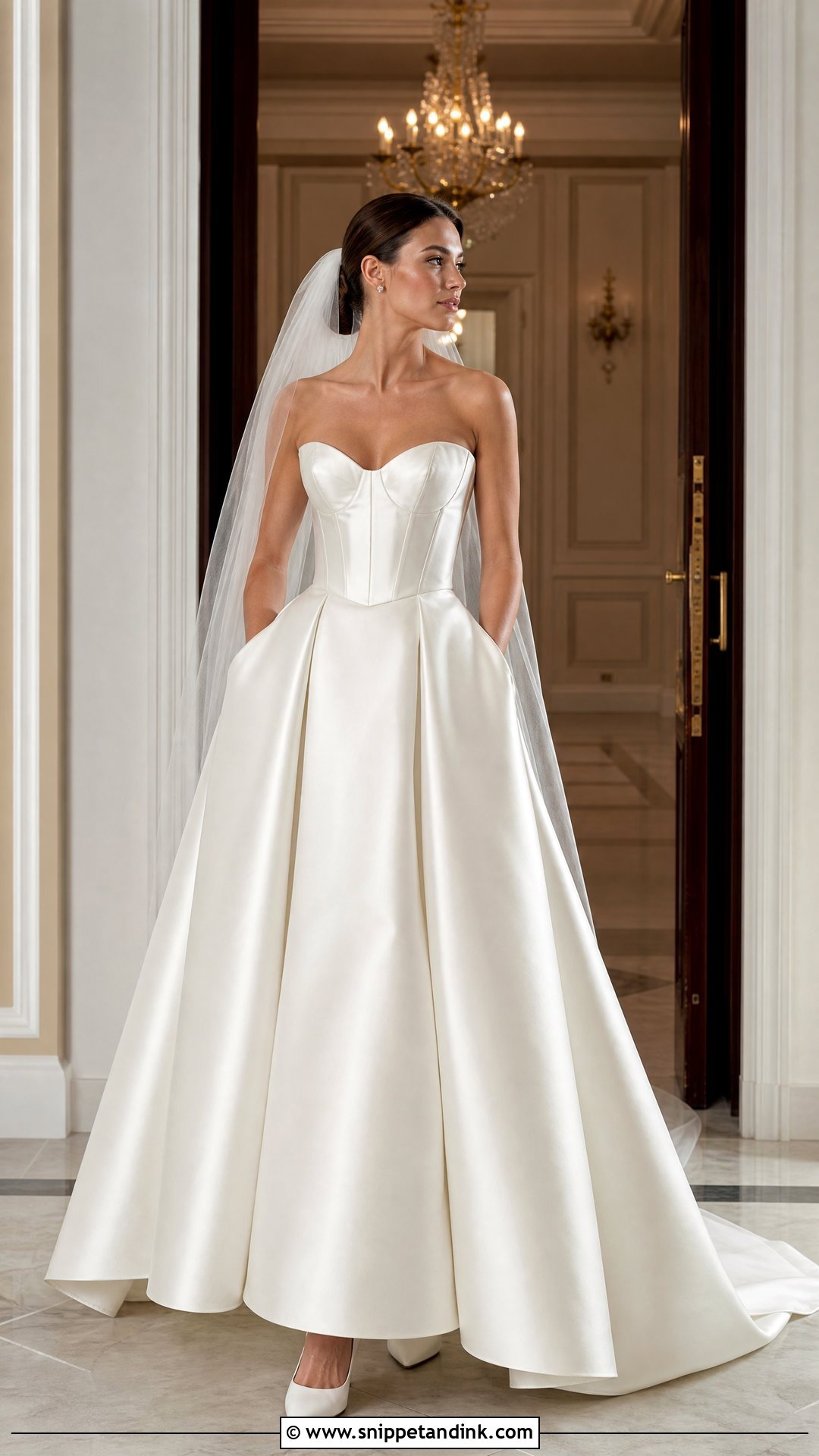Corset Top And Full Skirt Wedding Separates - Snippet and Ink - 20 Wedding Separates Ideas