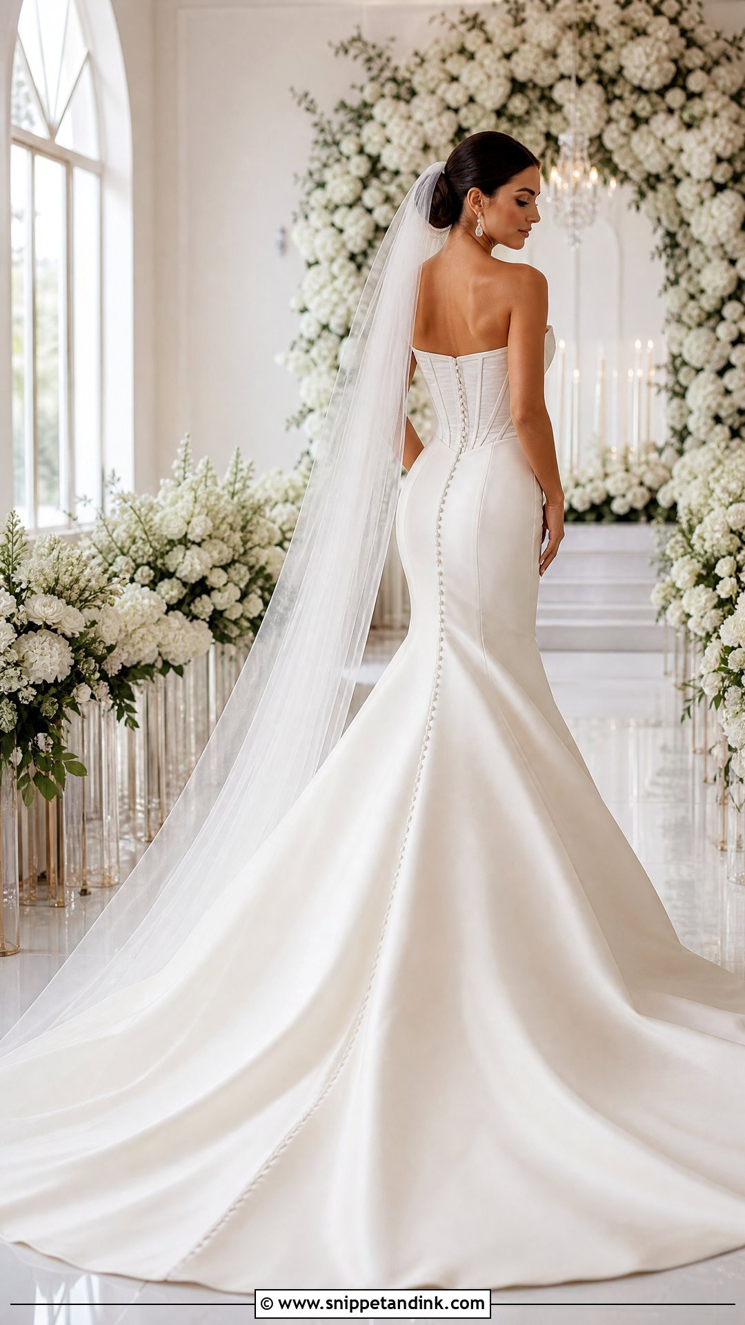 Corset Top Wedding Dress With Train - Snippet and Ink - 25 Wedding Dress Corset Top Ideas