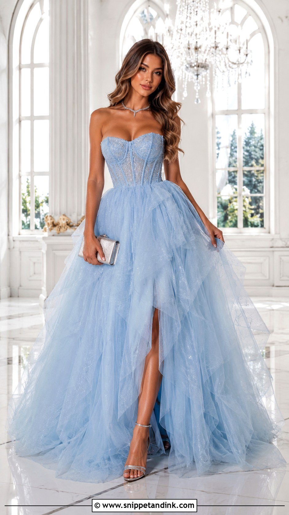 Corset Tulle Ballgown - Snippet and Ink - 25 Fairytale Ballgown Ideas